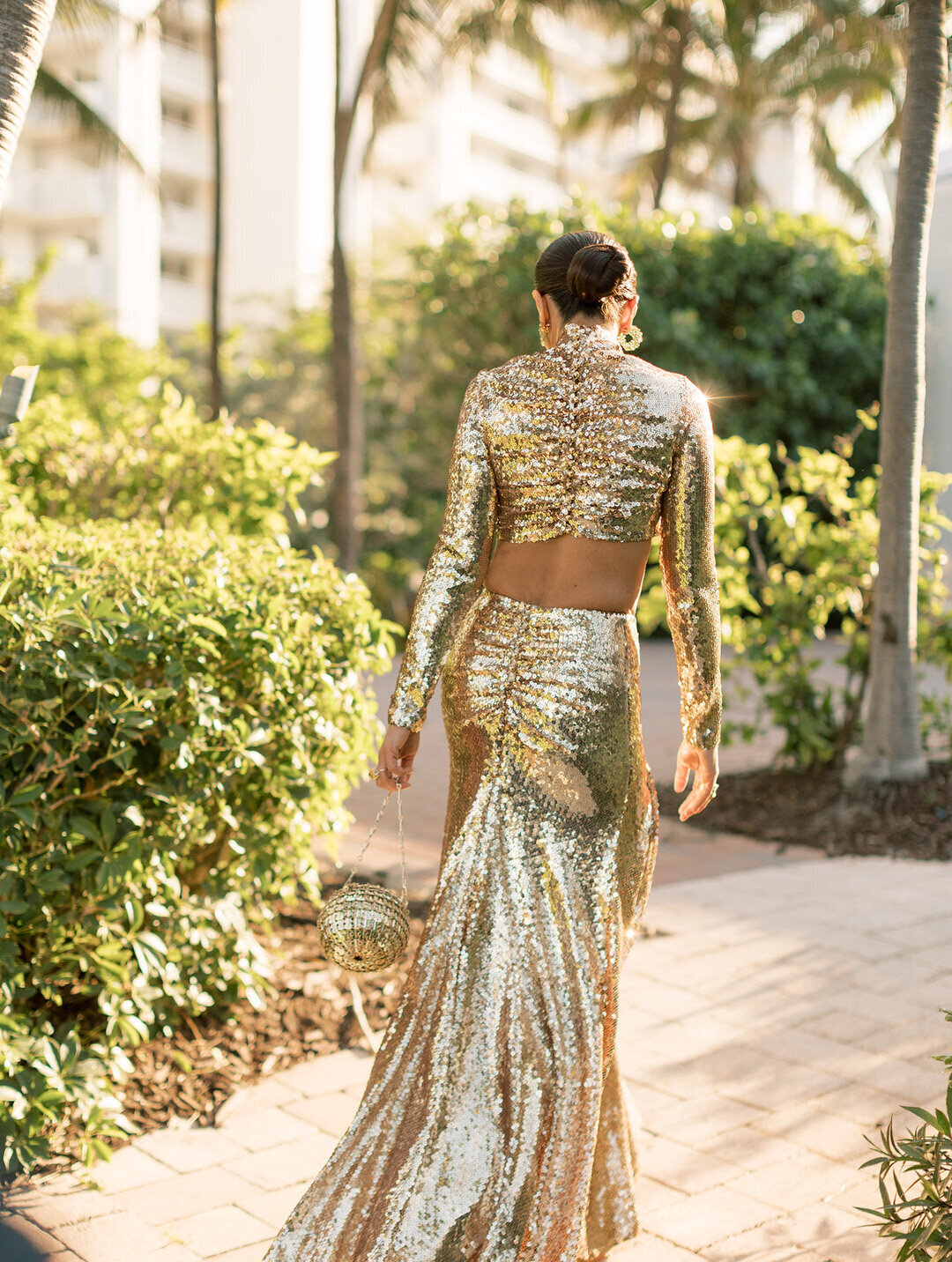 01 Welcome - Indian Sabyasachi Gown Wedding Miami Ritz Key Biscayne by GoBella.com @gobelladesign  13