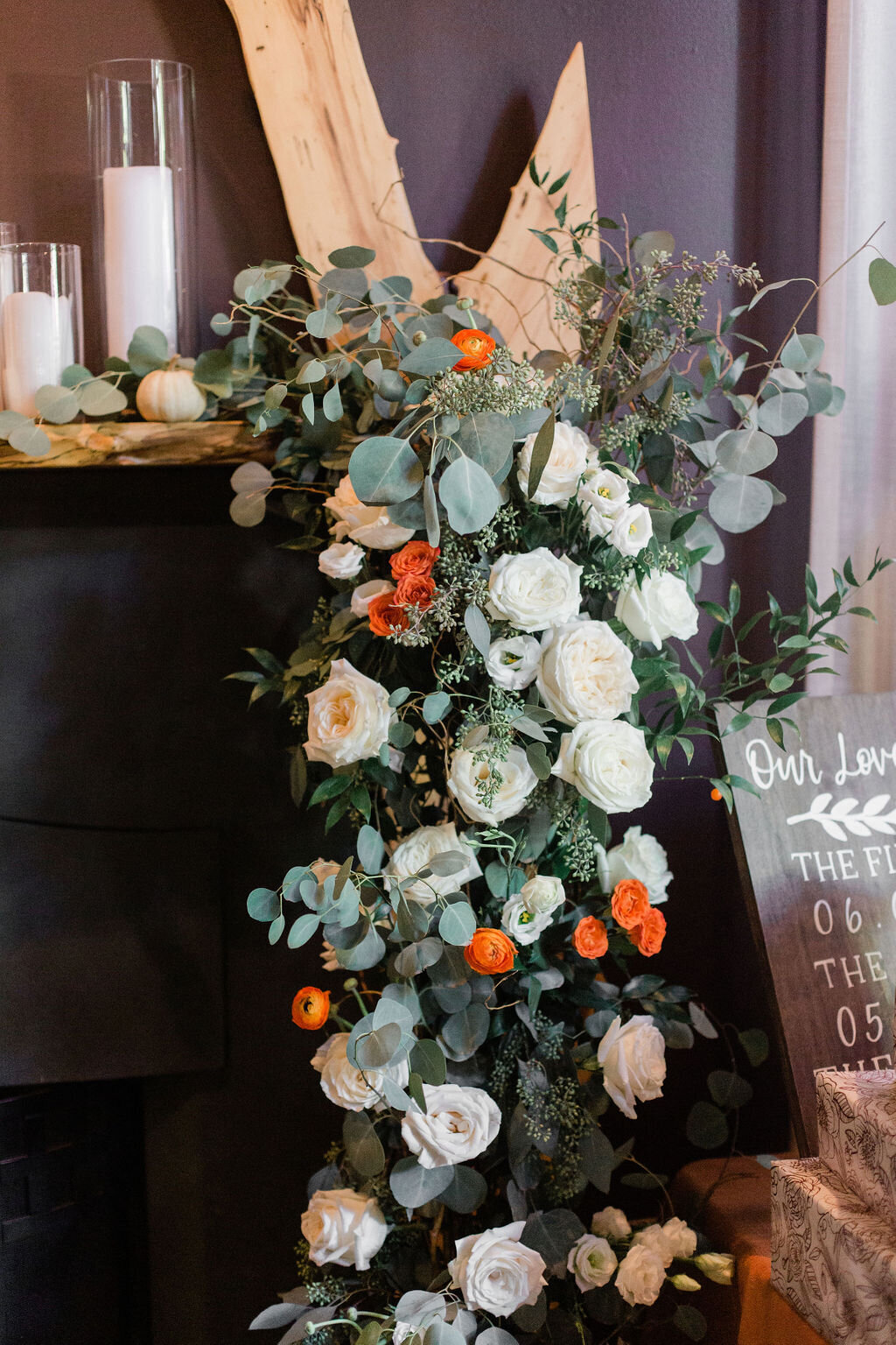 Fall inspired bridal shower at Napa on Providence in Charlotte, NC