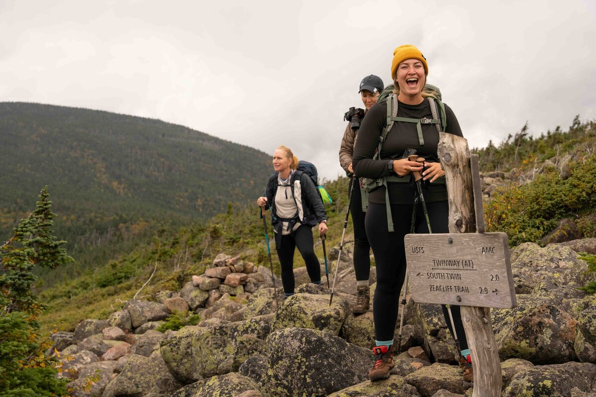 29_Meredith Ewenson Women's Group Hiking Trip_White Mountains New Hampshire_Appalachian Mountain Club_Hut to Hut_October 2025