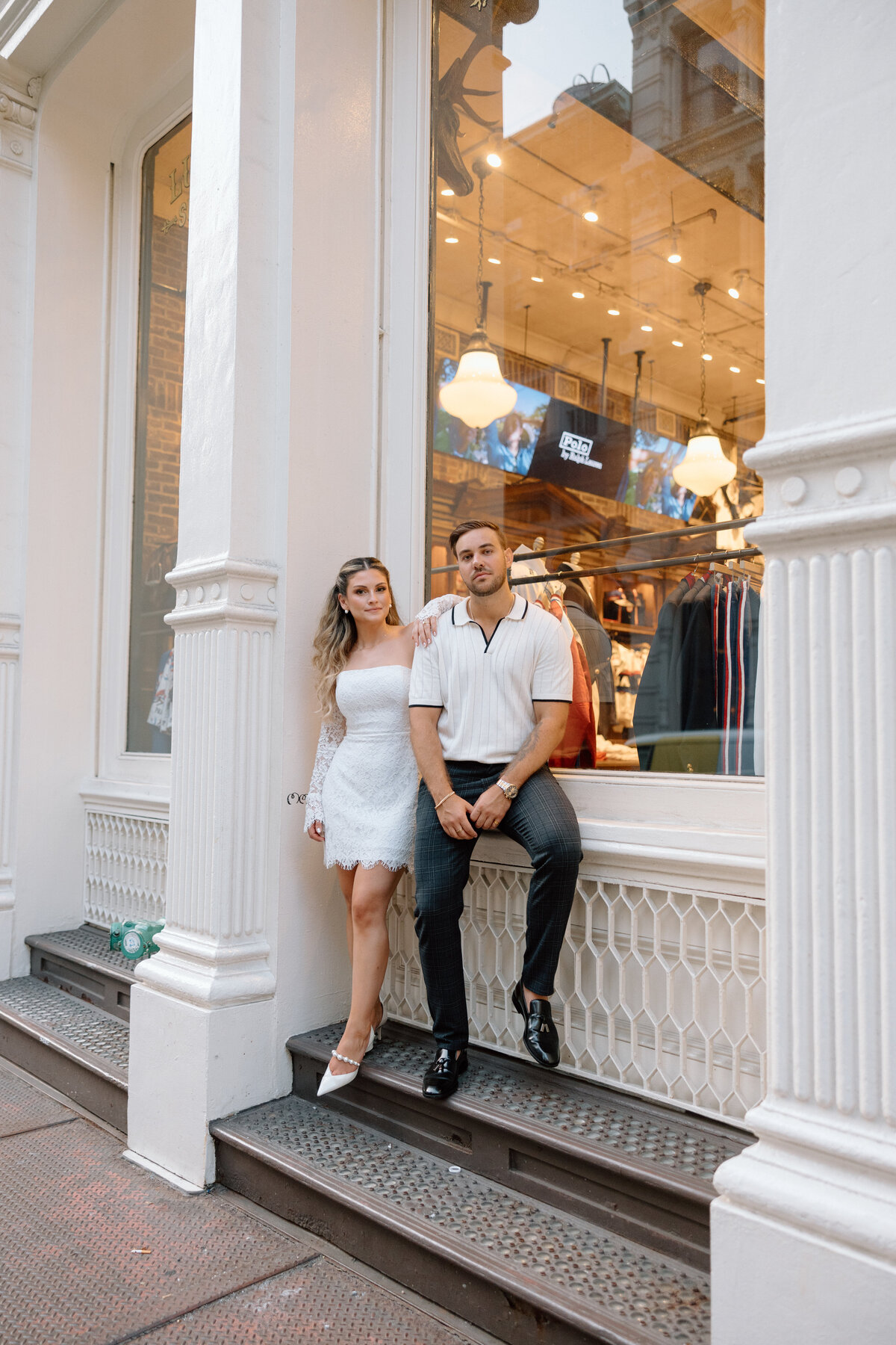 Tatia & Marco - NYC Soho Manhattan - Engagement Previews 056