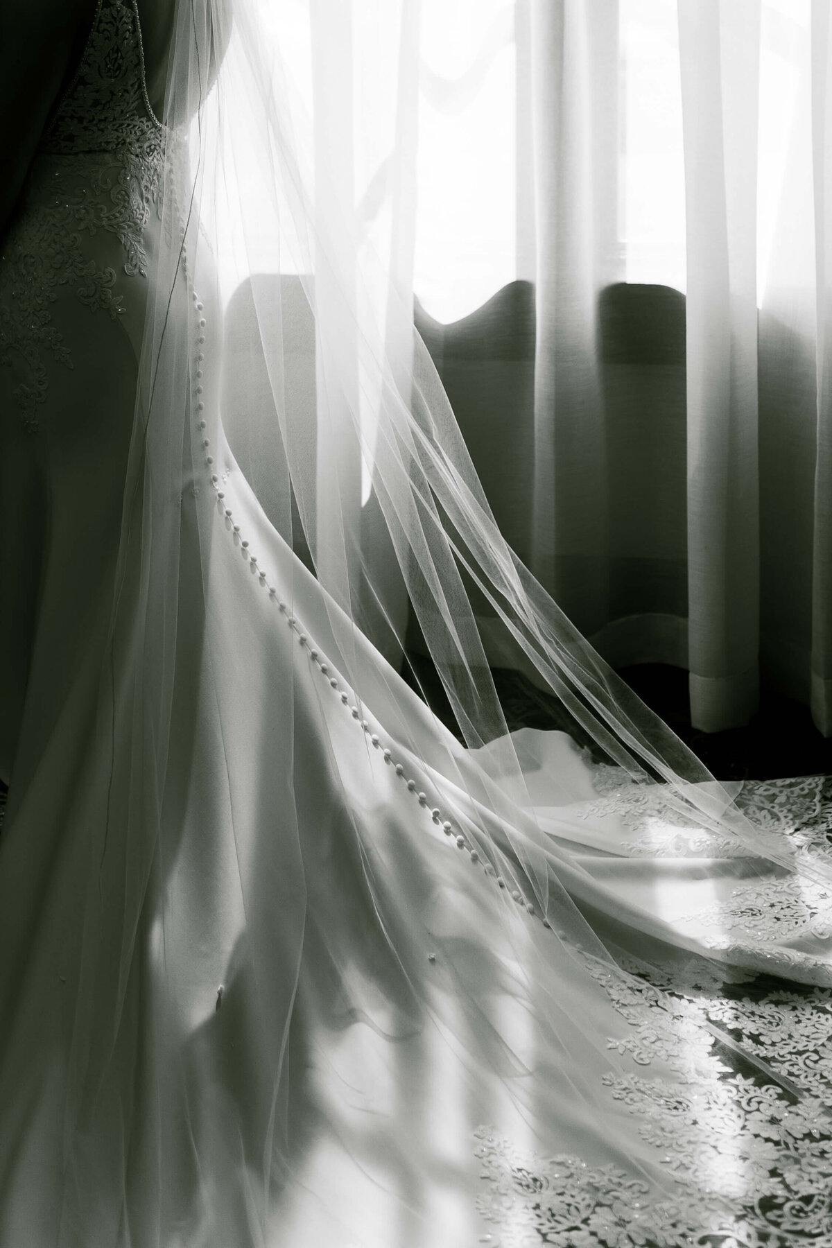 black-and-white-wedding-dress