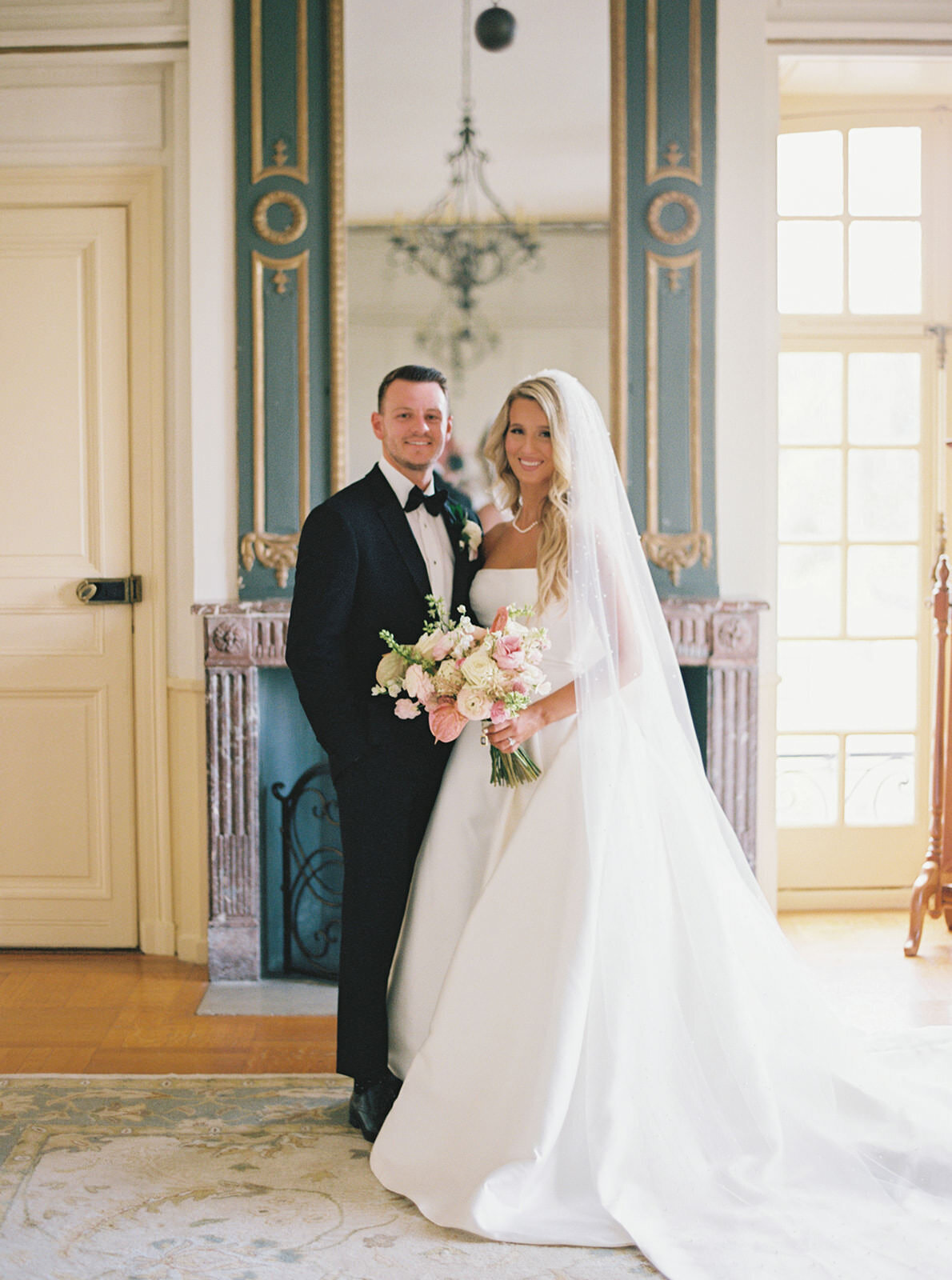 Pink destination wedding in newport-Halie Child Photography-48