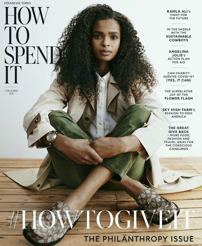 Ramla Ali for FT How to spend it By Guen Fiore-5 COVER