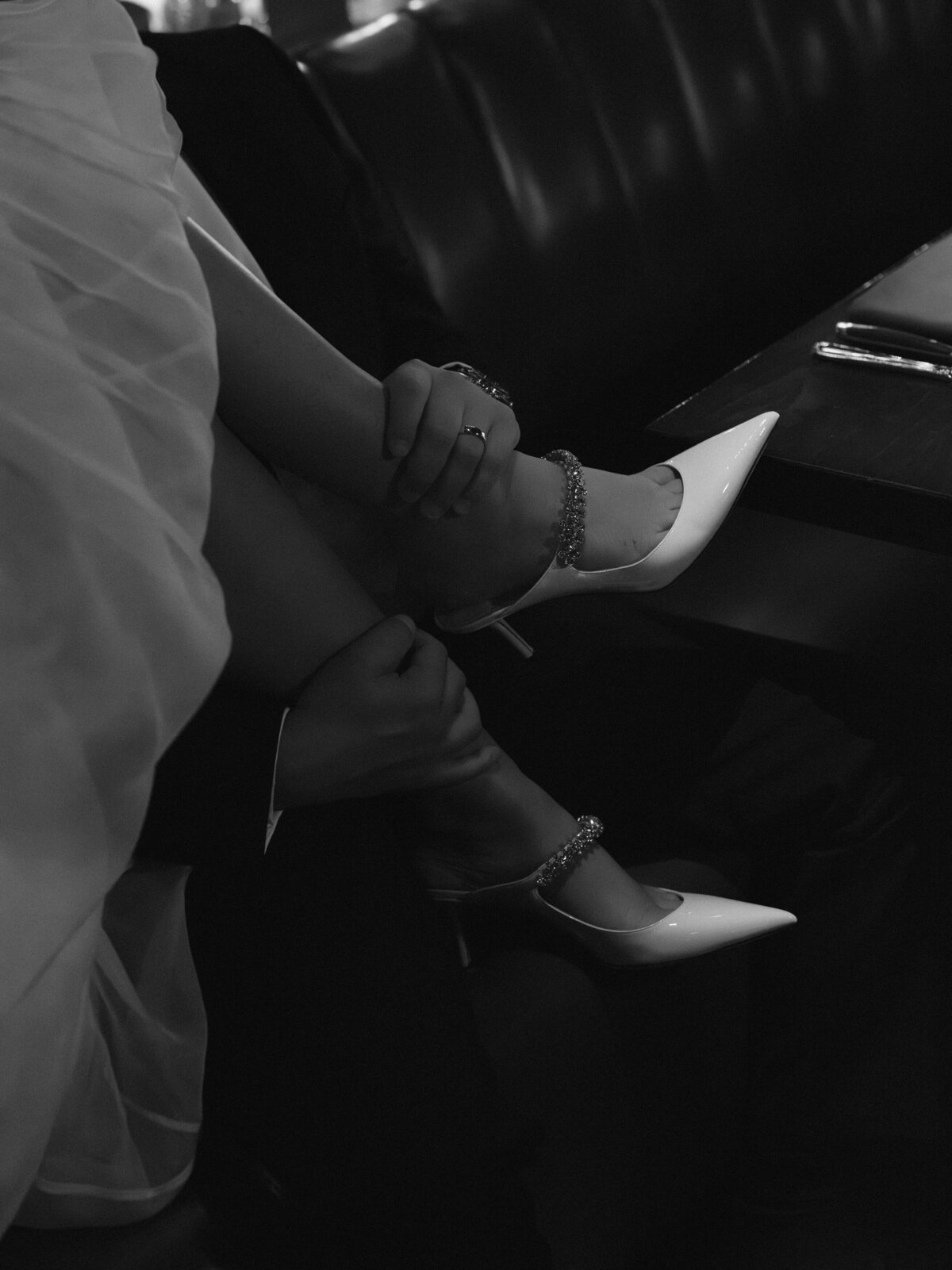 Editorial wedding photography at Trivoli Tavern Chicago features Lauren Alatriste's fashion forward approach to reception coverage, creating sophisticated imagery that combines celebration energy with luxury wedding aesthetics and authentic emotional storytelling.