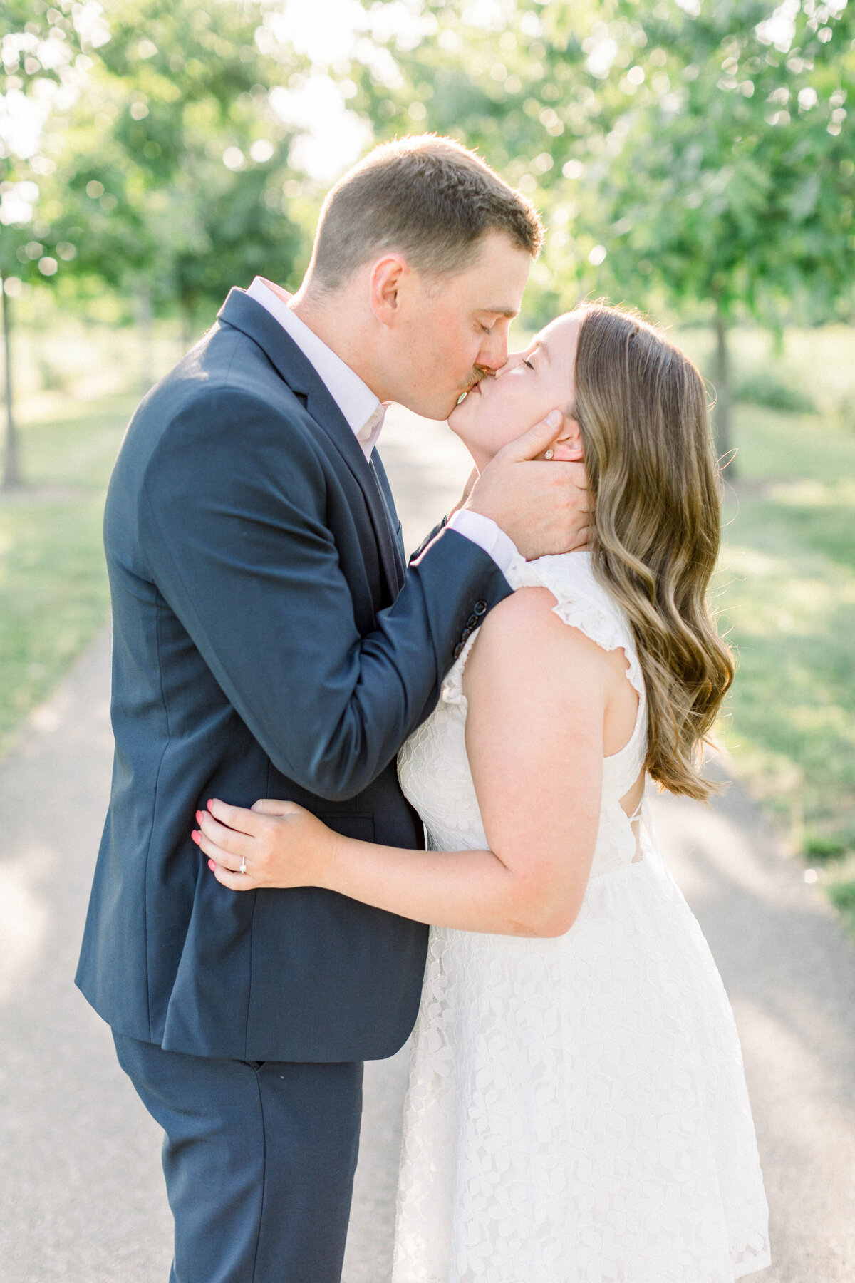 classy engagement session