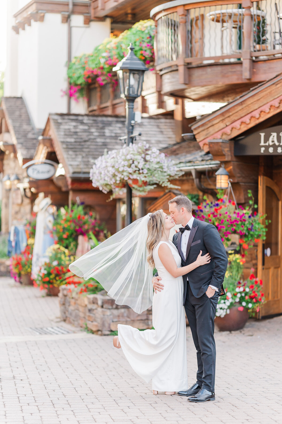 Vail Wedding Deck Mountain Village Romantic Summer Elopement Wedding Ski Lift Elena Spraguer Photography 0038