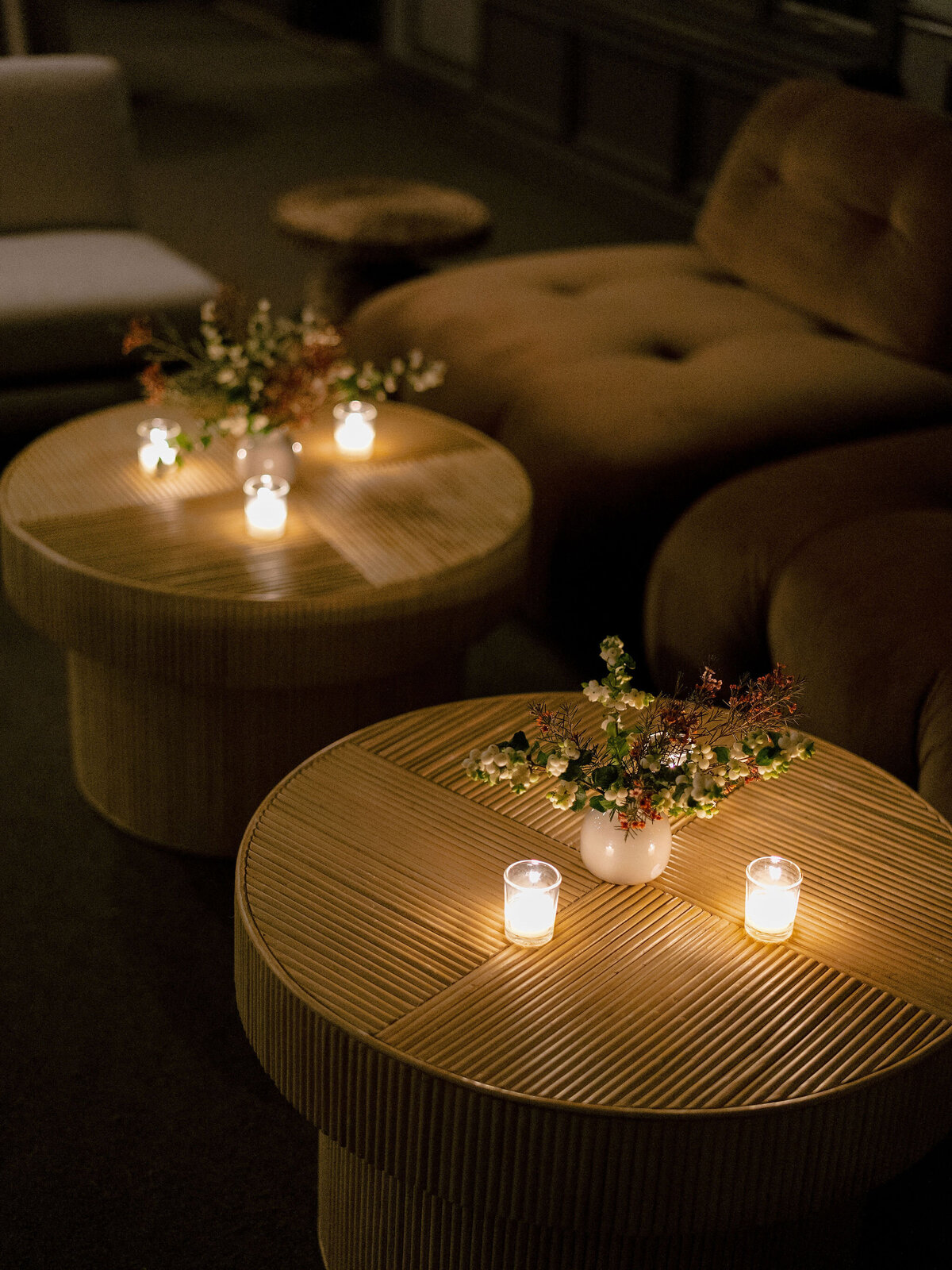 Candlelit Ambiance at Wedding