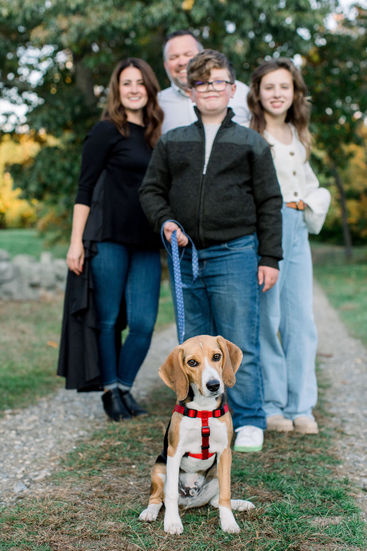 family photo session by new hampshire family photographer