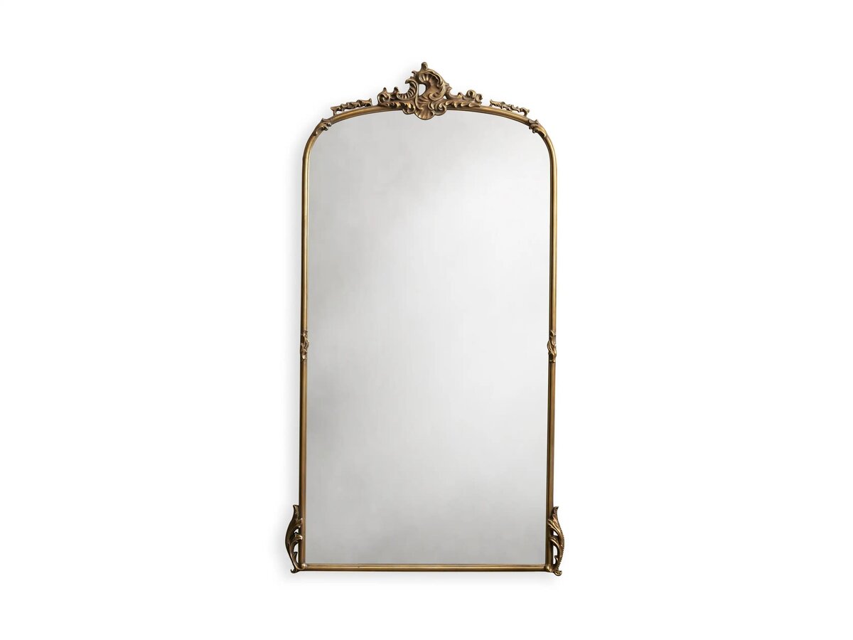 Amelie Floor Mirror Gold