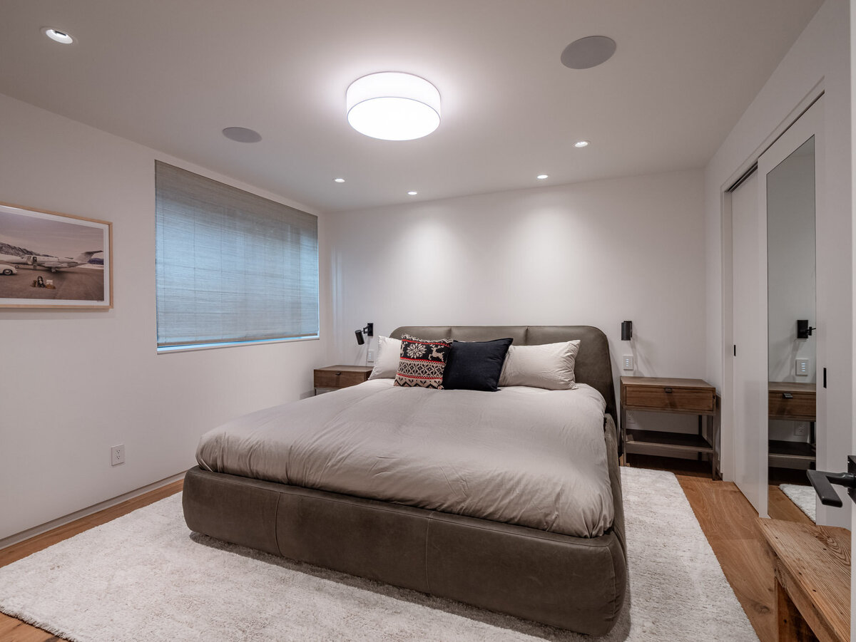 Exterior and interior views of the luxury home at 624 E Hopkins Avenue in Aspen Core, Colorado.