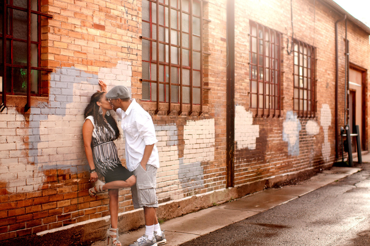 Downtown Flagstaff engagement photographer for the modern brides, downtown Los Angeles engagement photographer, Urban engagement session in Flagstaff Arizona
