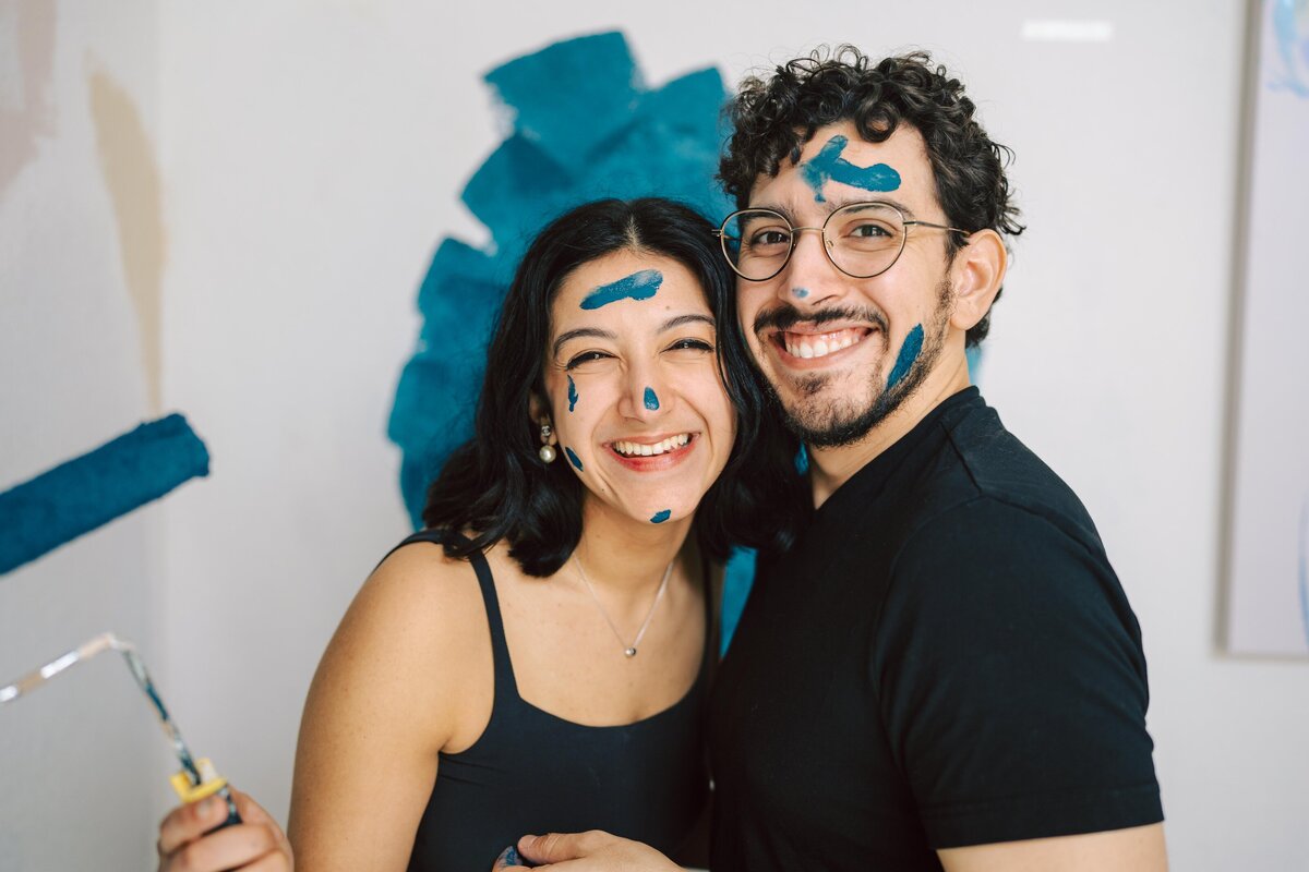 Madison & Reagan Home Engagement Shoot in Houston, TX (45 of 77)