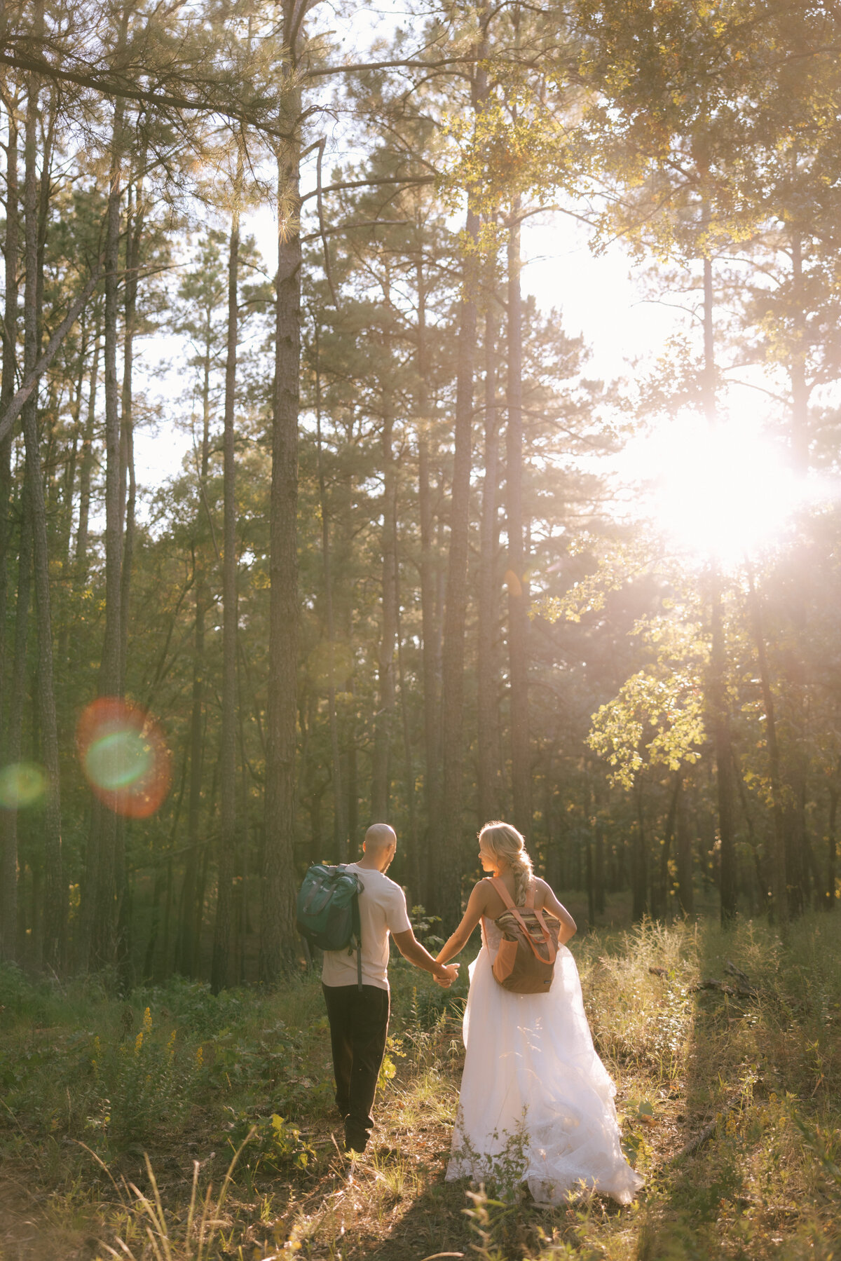 The Deep in the Heart Retreat | Amanda + Alfredo | Adventure Elopement at Tyler State Park | Alison Faith Photography-7079