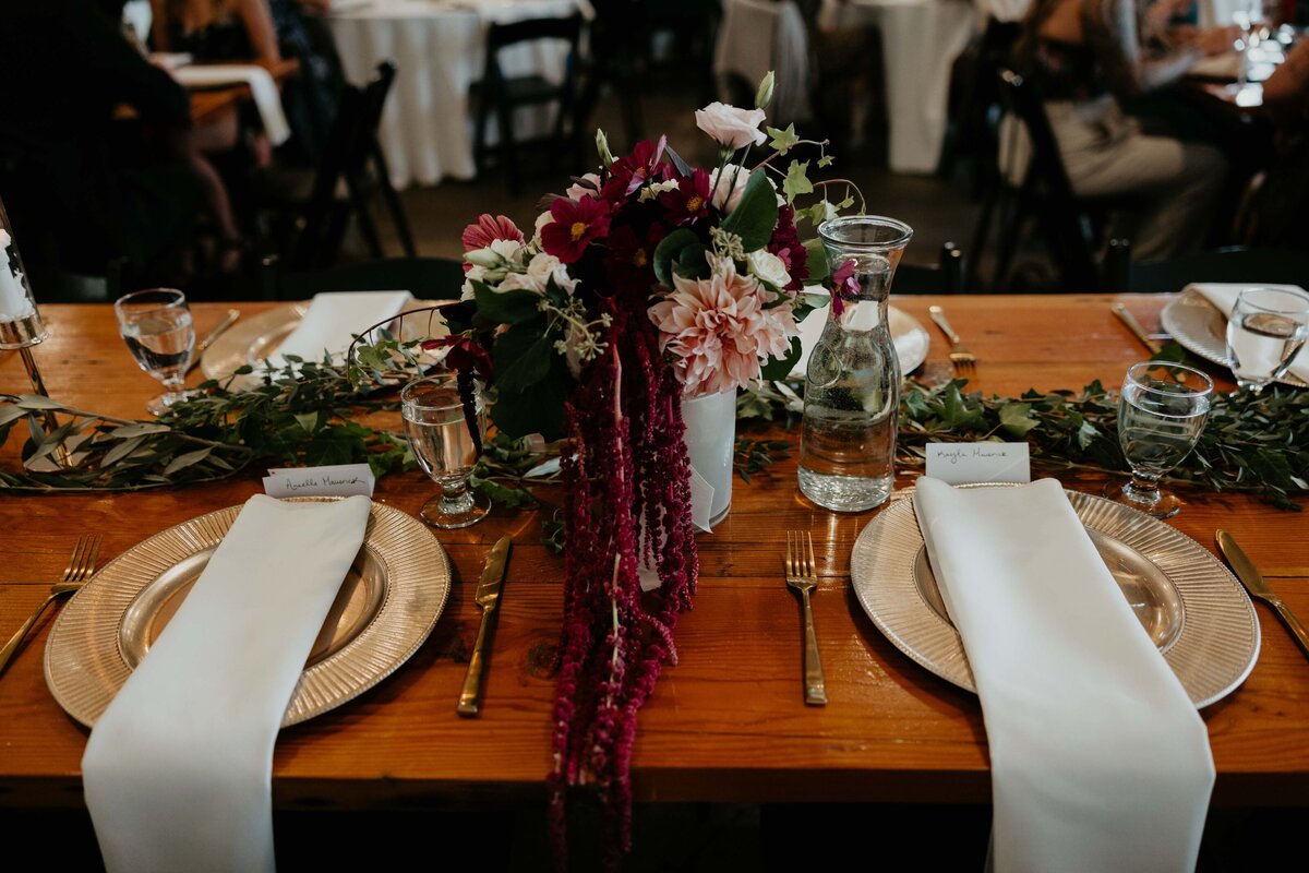 NoraKate Event Coordination – Plates set on table