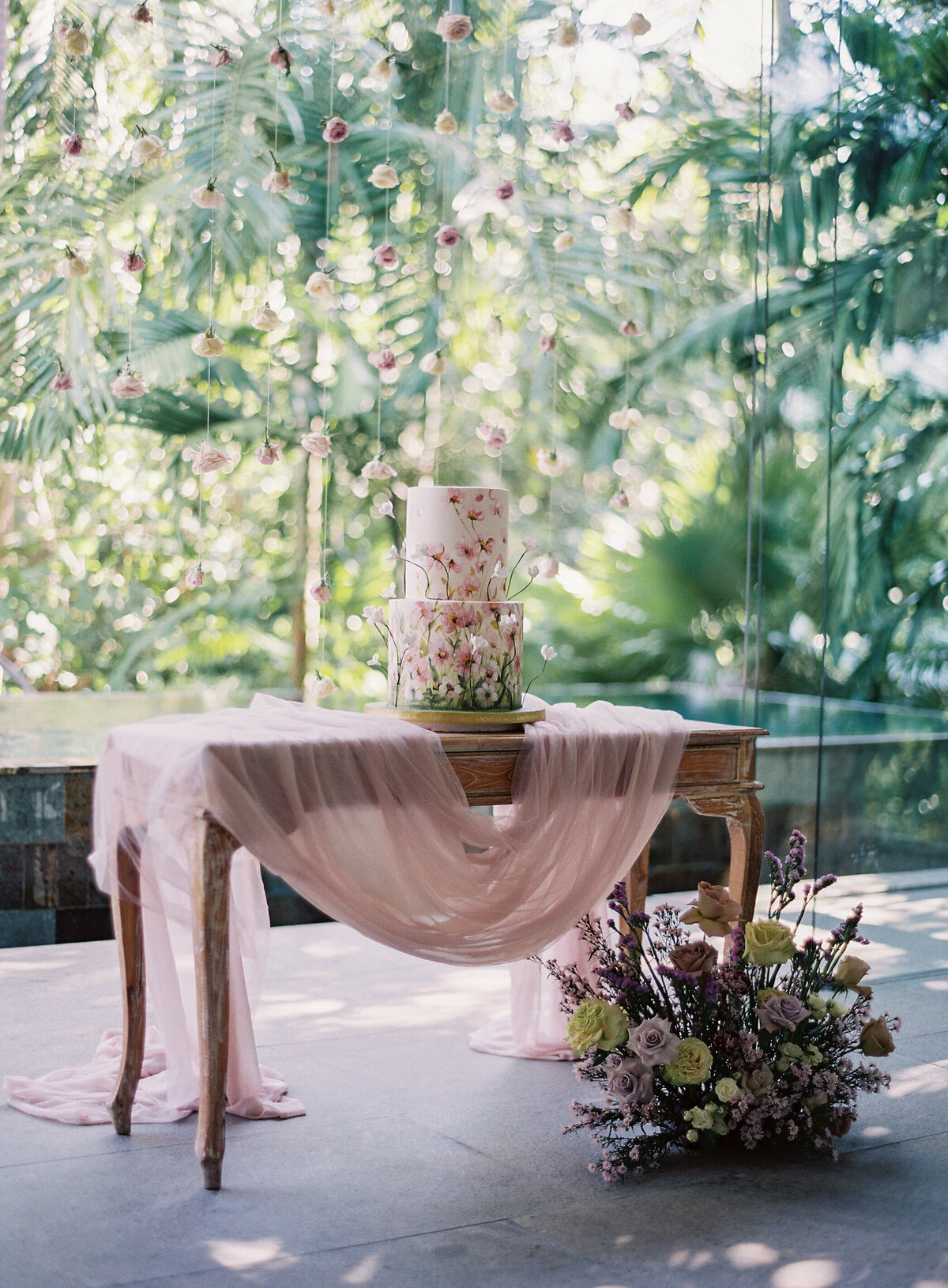 Bali Glass House Tirtha - Vicki Grafton Photography - Tropical Bali Micro Wedding Elopement Insporation-438