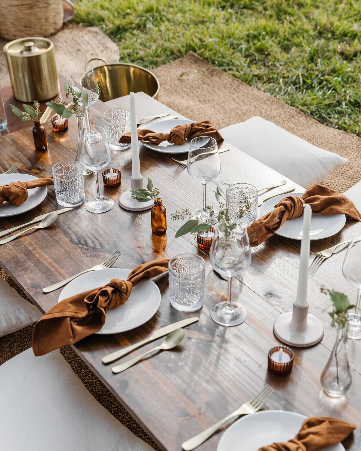 Austin Picnic Service - Not So Basic Table - Honey Social Picnic Co.