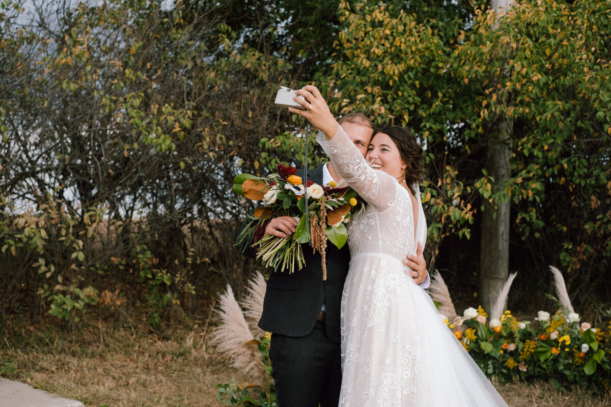 The Bargens | September Backyard Wedding in Orange City IA | The Coe Collective-982