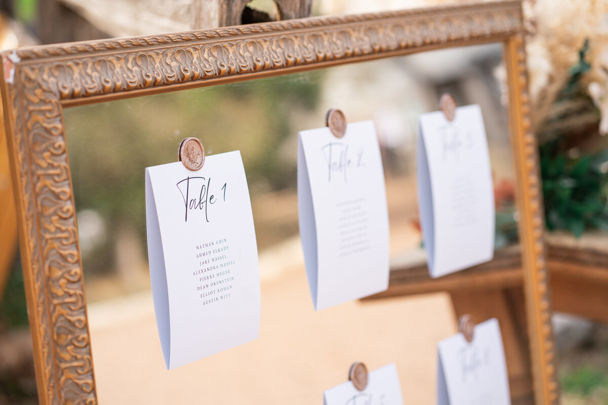 Details of South Austin Texas Outdoor Wedding