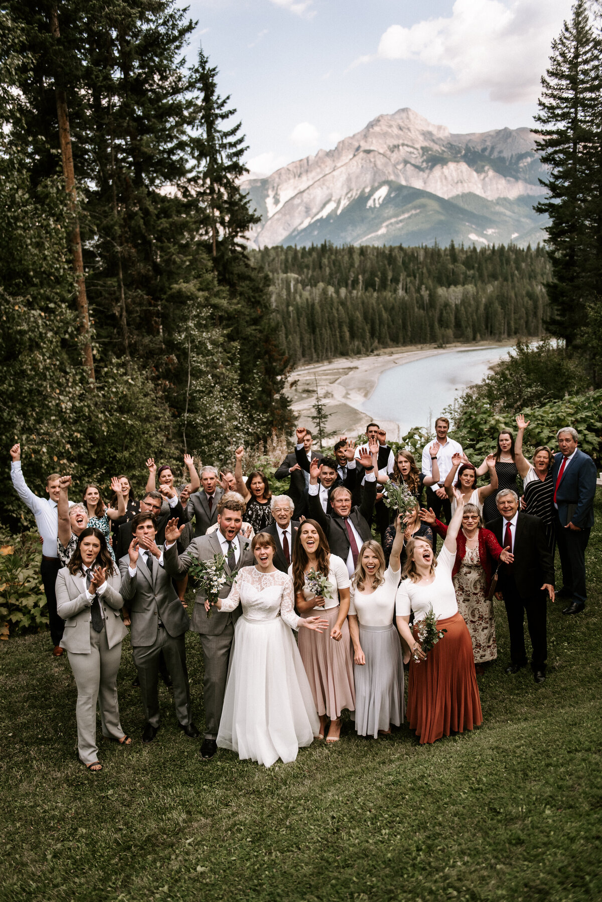 Hillside Lodge Wedding Photographer, Golden, BC, Canada