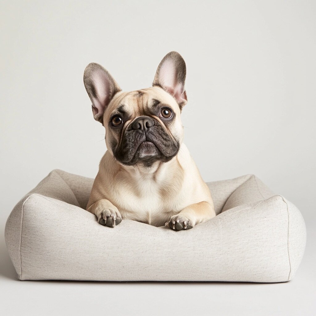 _French_Bulldog_posing_next_to_a_high-end_pet_bed_wit_7b4eb6bc-d32a-49a2-8a2a-5cd08e7ea1d5_0