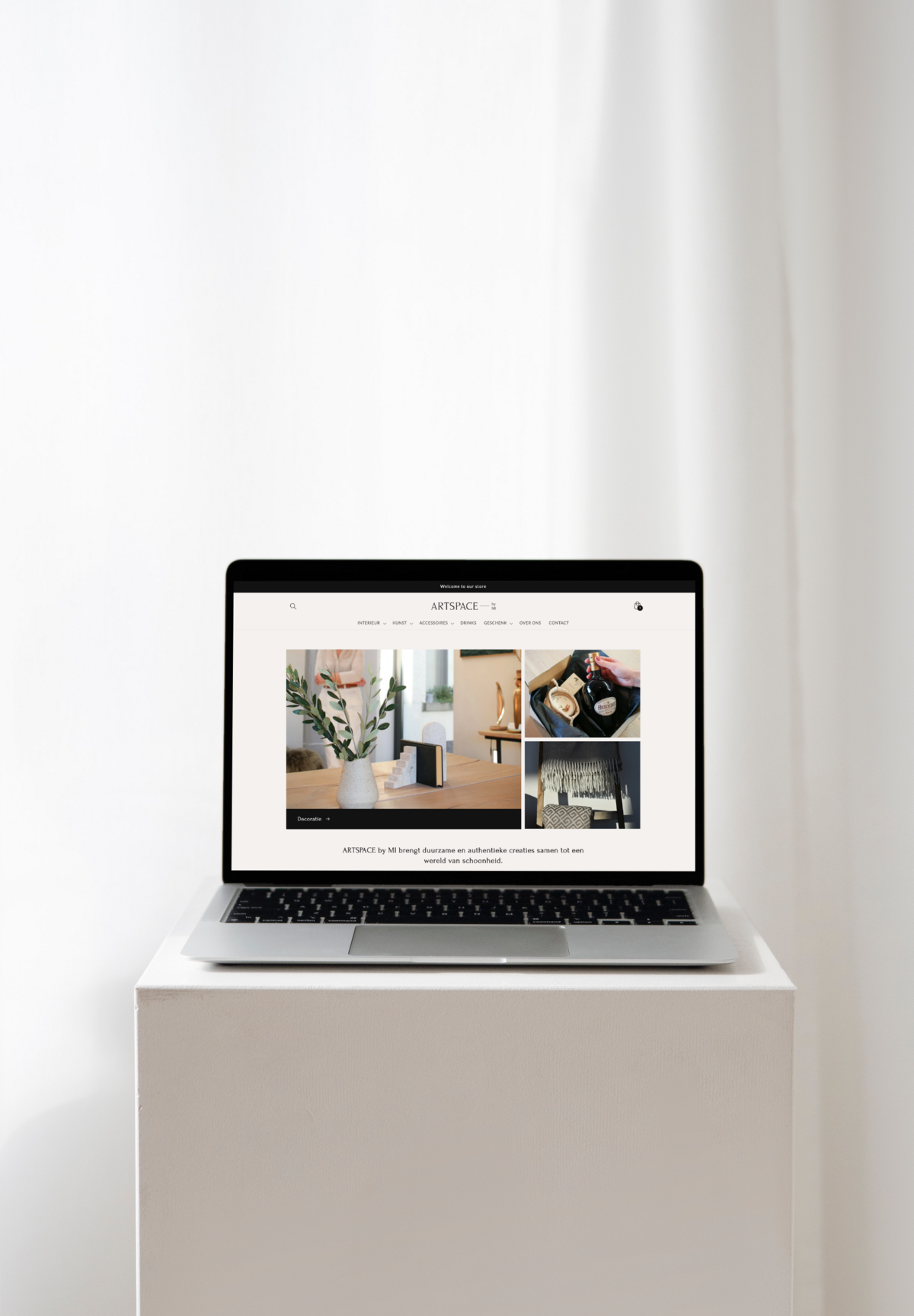 Website laten maken - Webdesign door Allure Agency in Gent - Webshop Shopify