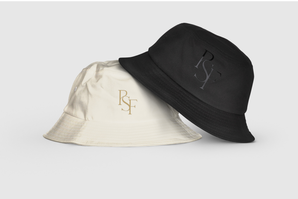 Bucket_Hat_White and Black