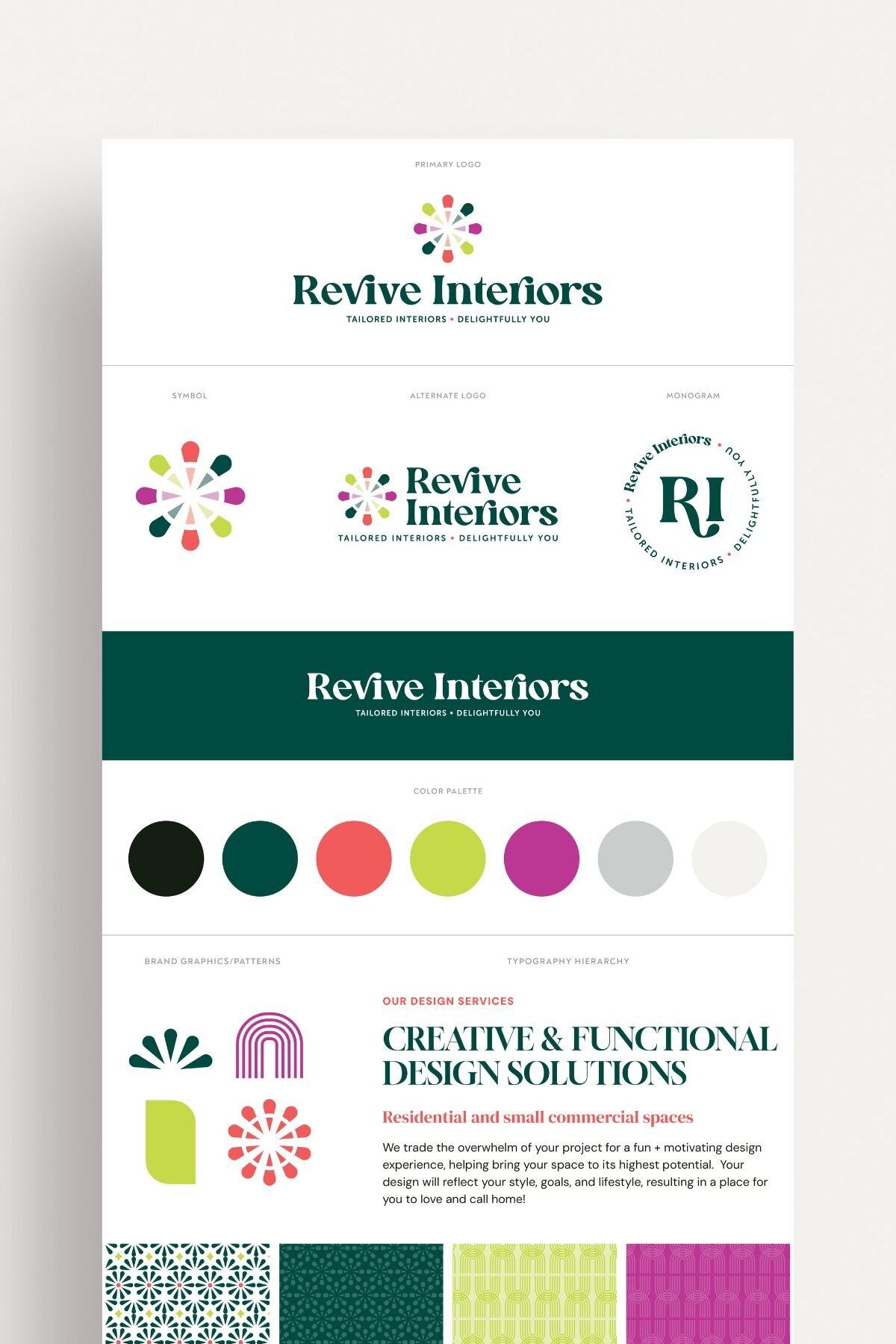 interior designer brand guidelines