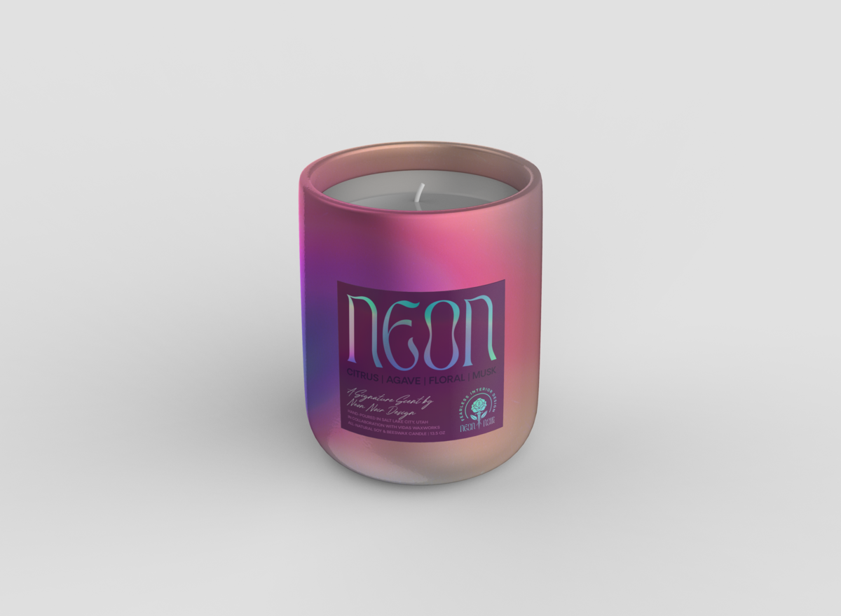 NEON candle