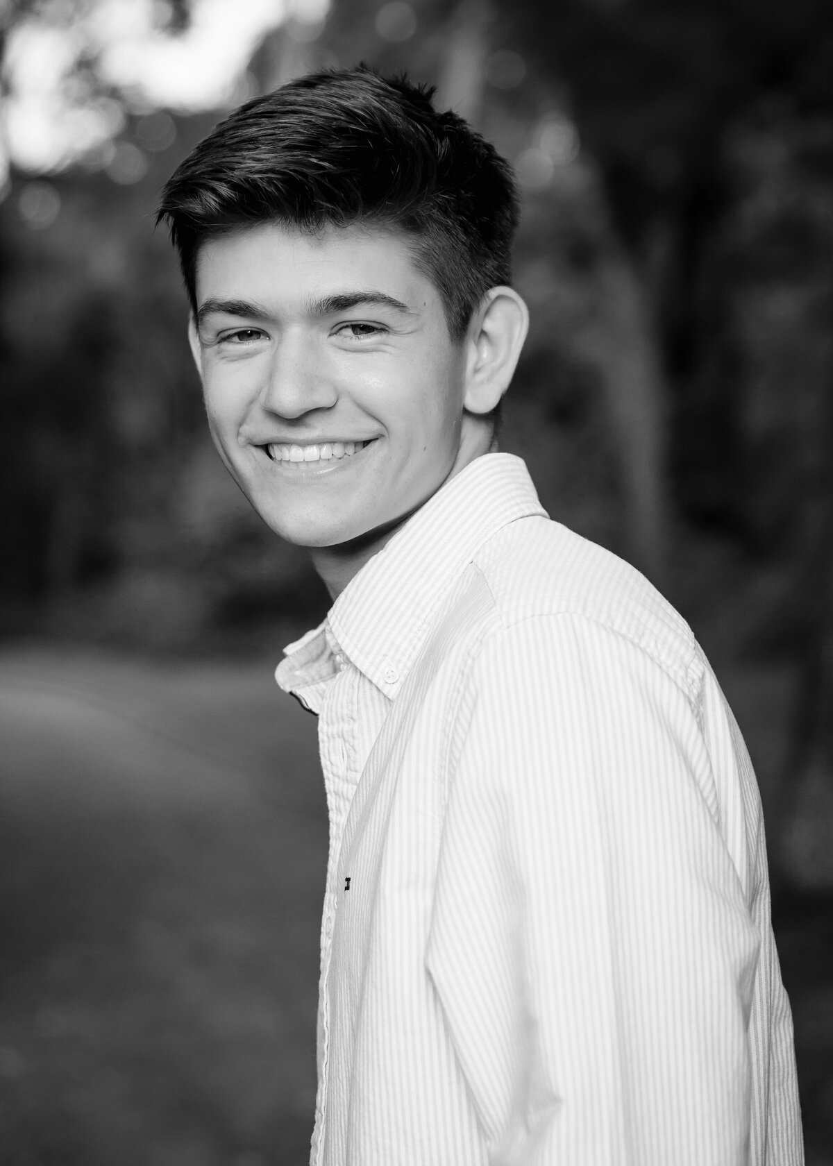 Justin_041BW Senior pictures victor, NY 