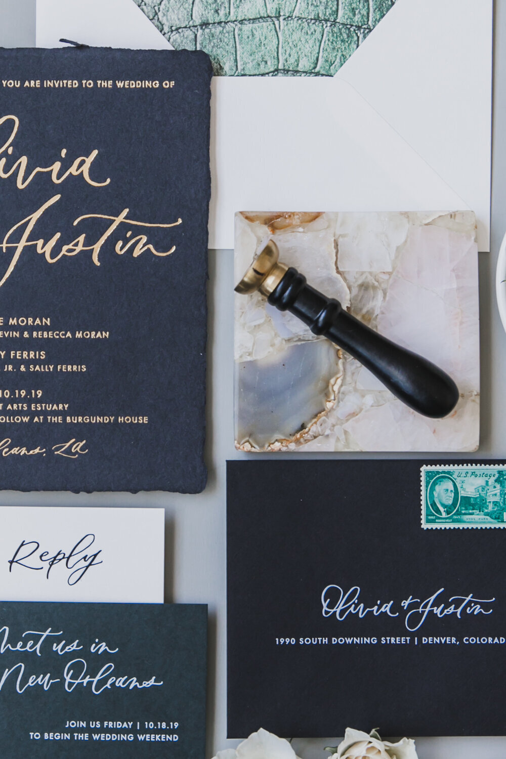Moody+black+wedding+invitations