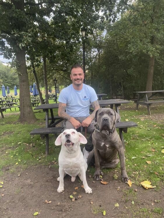 Boss-chris-with-dogs