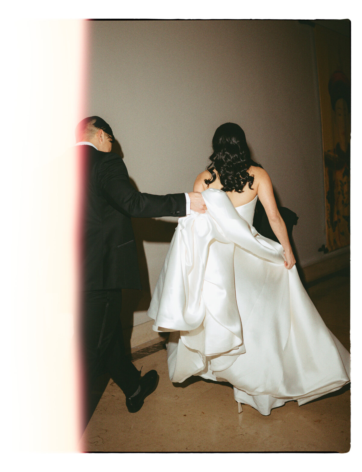 A photo of the wedding ceremony at the Hotel Zaza wedding in Houston.
