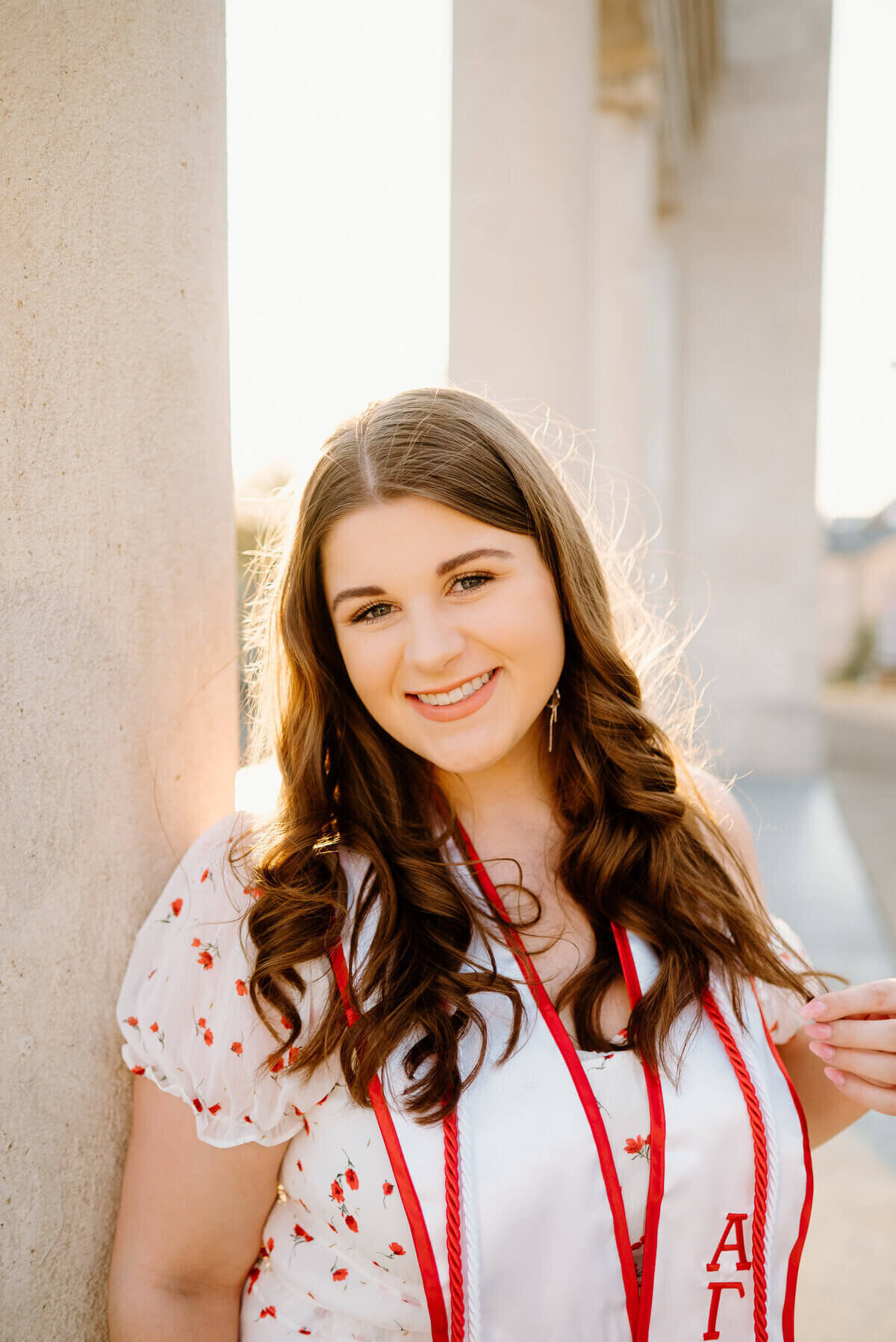 senior girl smiling taken by senior photographers in nashville tn