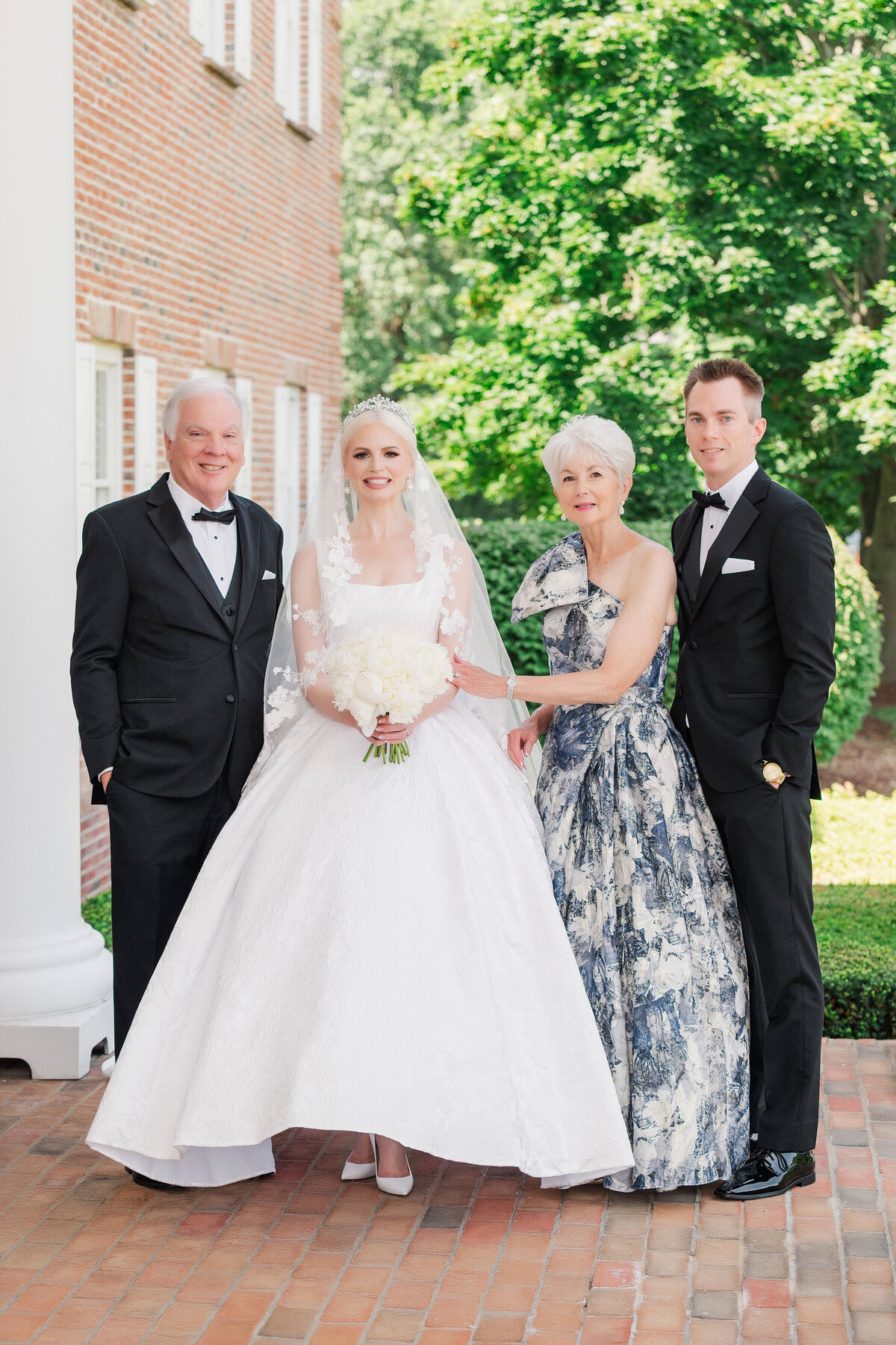 formal family photo at The Grand Resort wedding