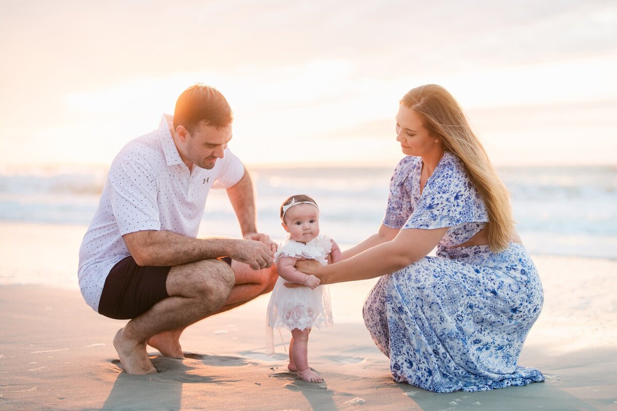 Sunrise Family Session in Myrtle Beach, SC by Pasha Belman Photography