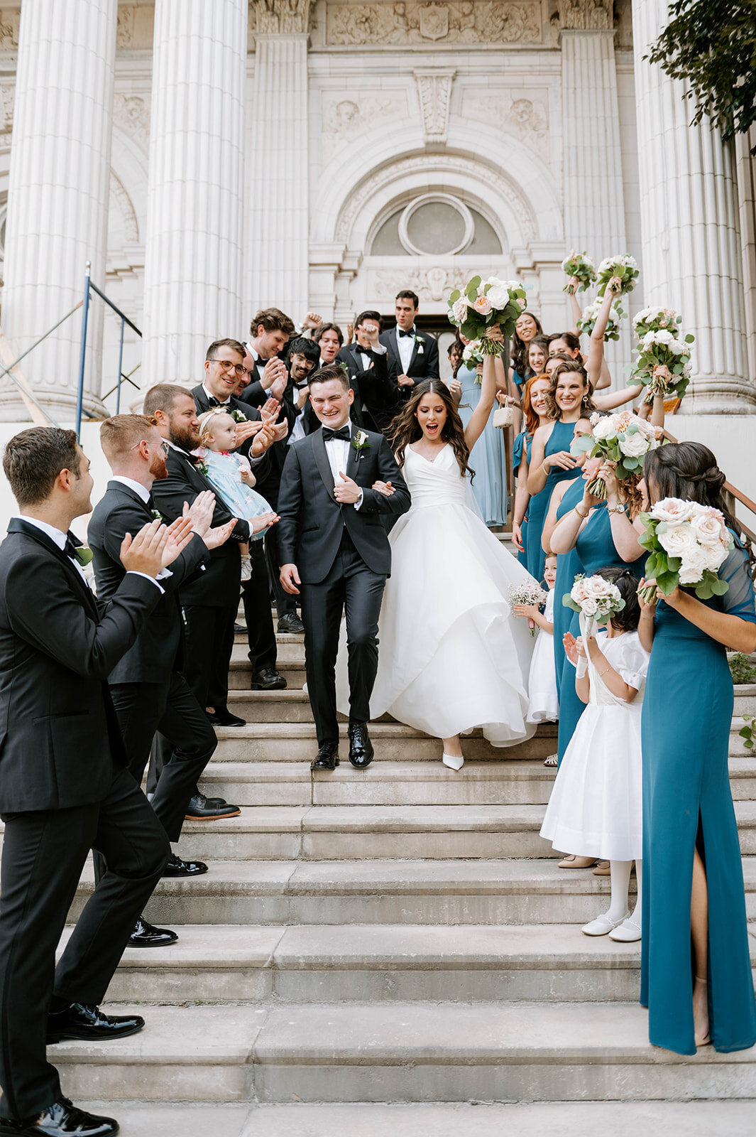 St. Mary of the Angels Chicago Wedding | Abbey Rez Photography