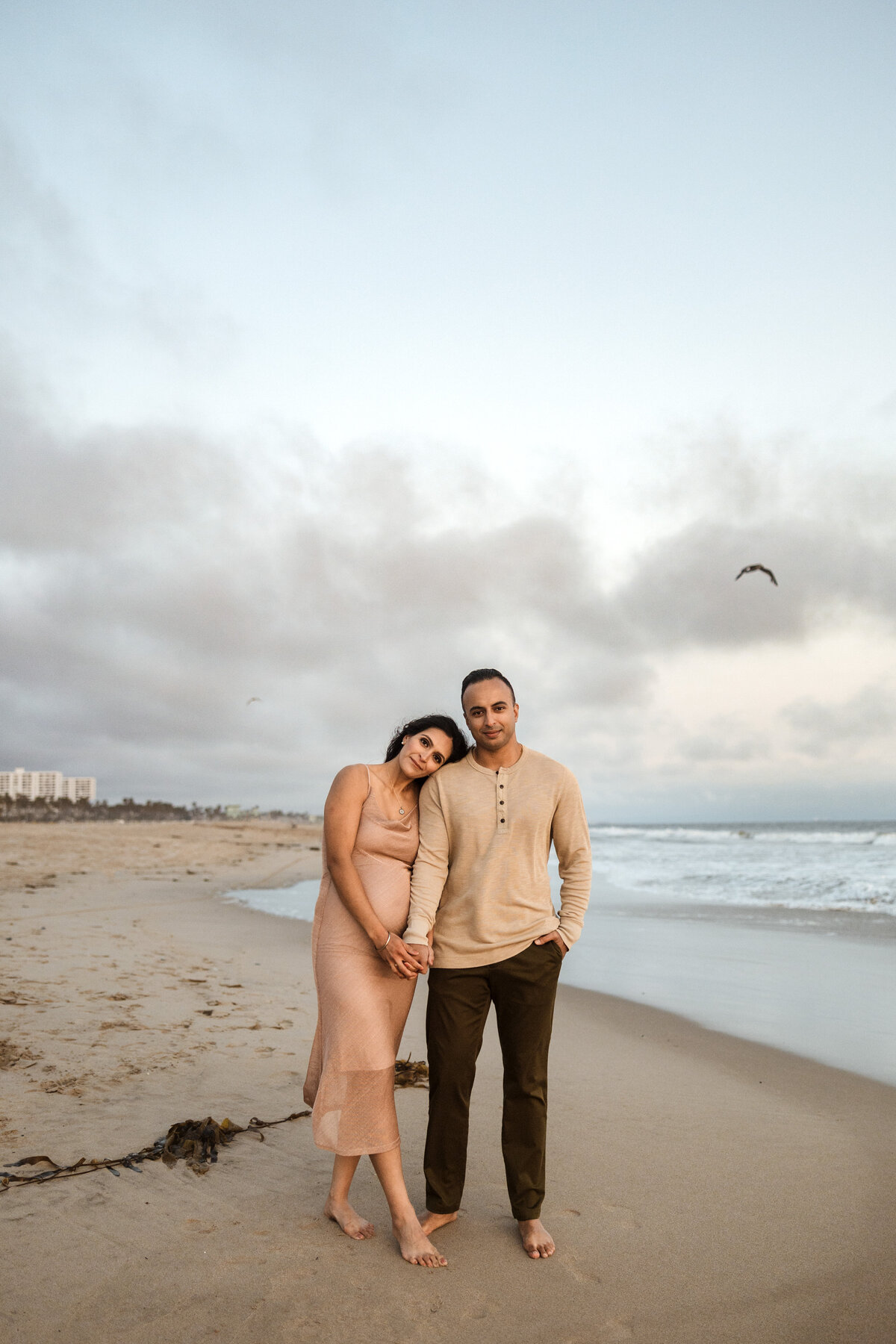 Santa Monica Beach Maternity Photography 104