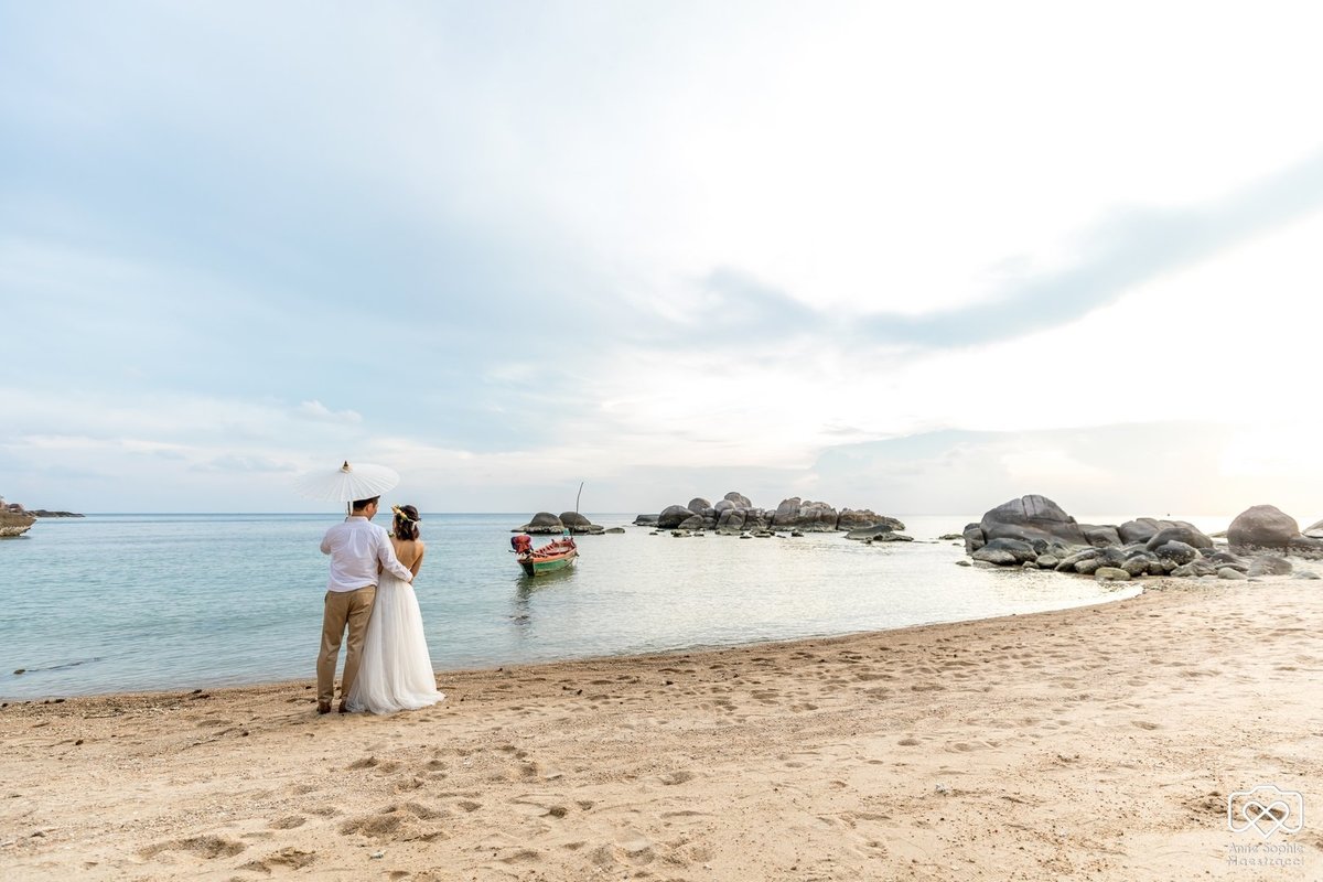 Elopement Beach Wedding Koh Tao Thailand (27)