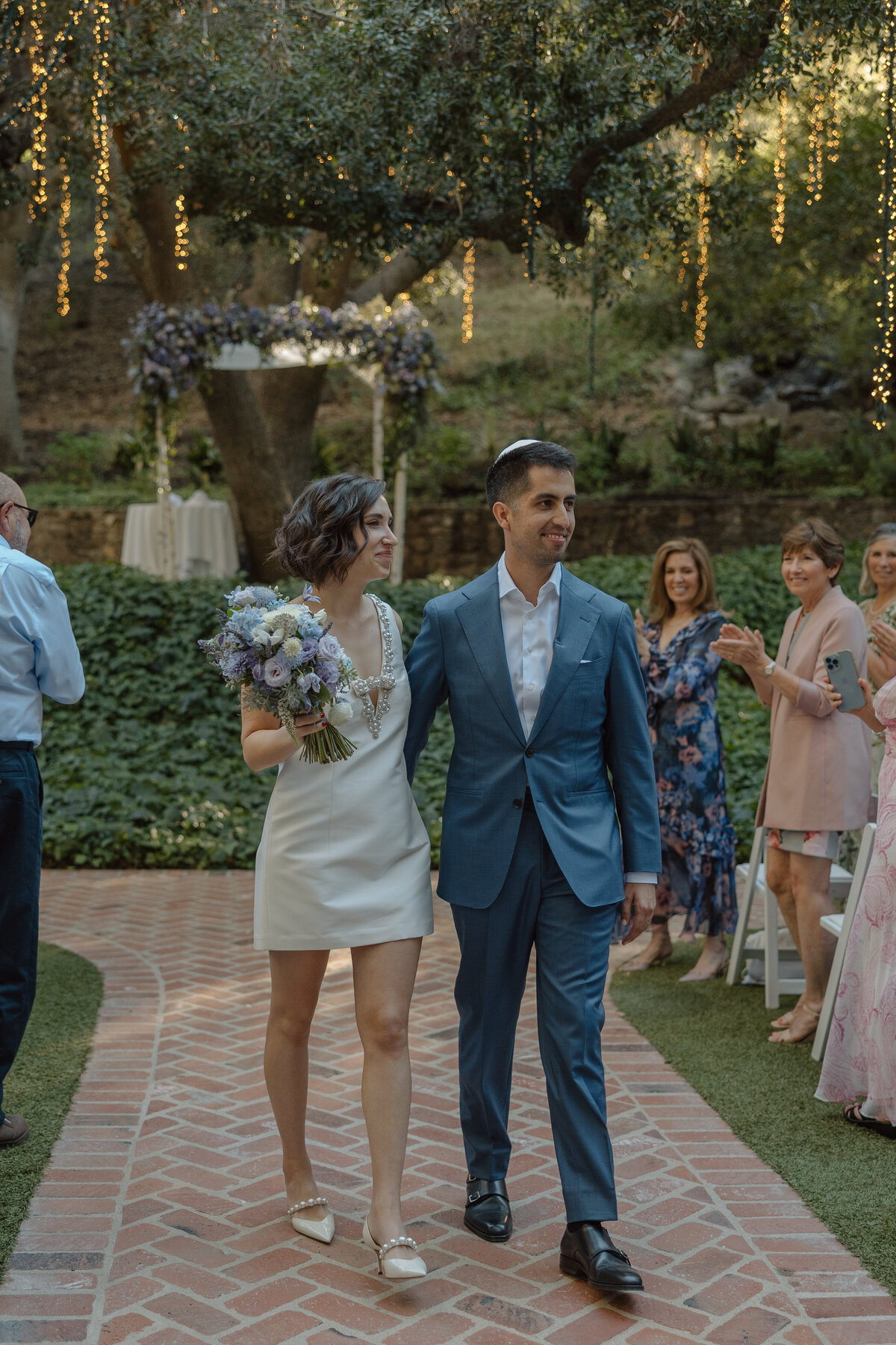 Jewish wedding ceremony at Calamigos Ranch 