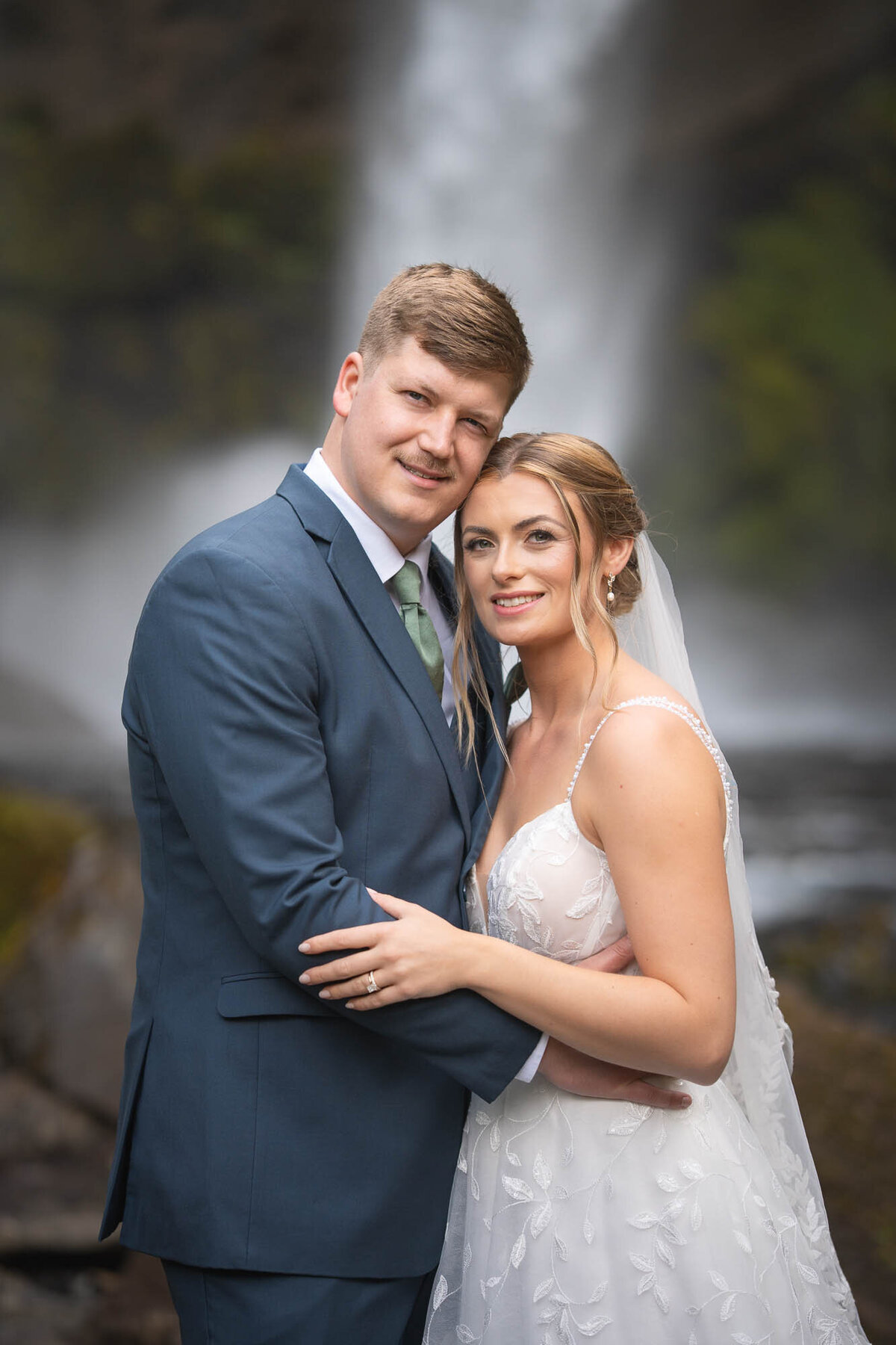 bridal-portrait-couple-closeup-waterfall