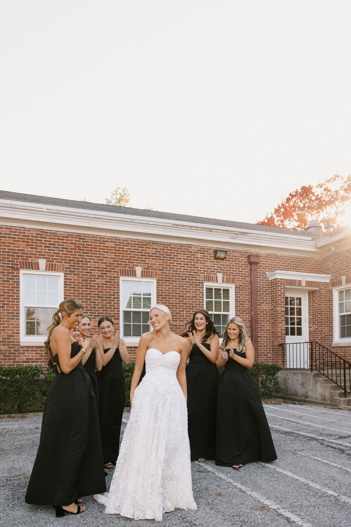 Dress Reveal with Bridesmaids-50