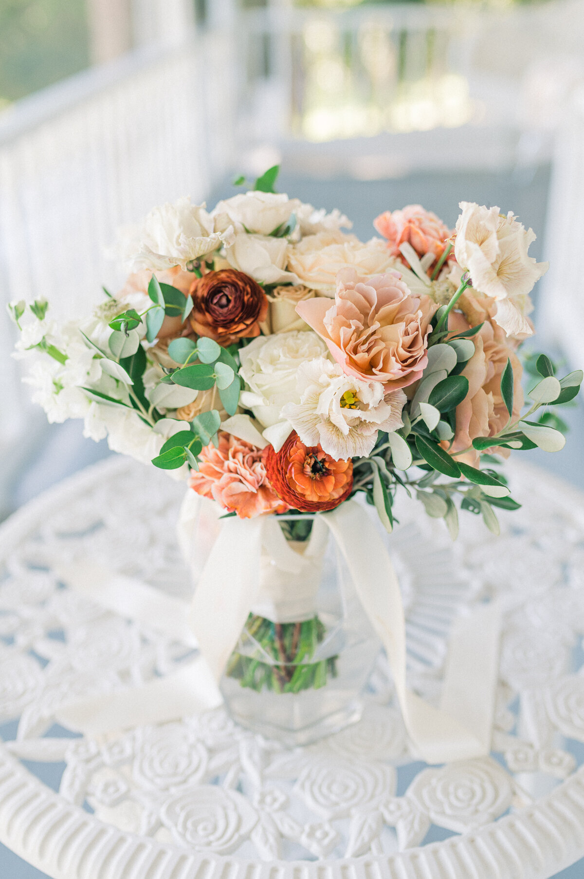 Up the Creek Farms Bridal Bouquet | Lisa Marshall Photography