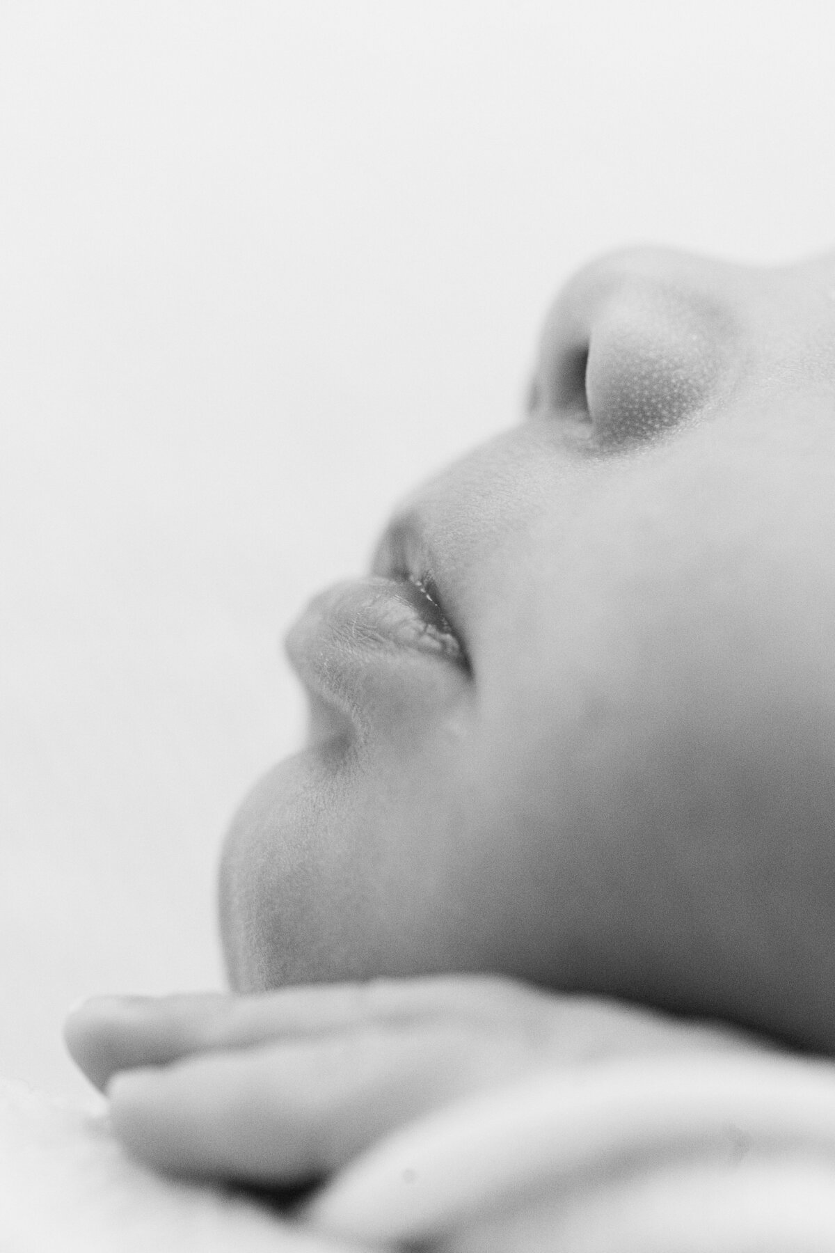 Newborn photography session with siblings at a Philadelphia photography studio - 3