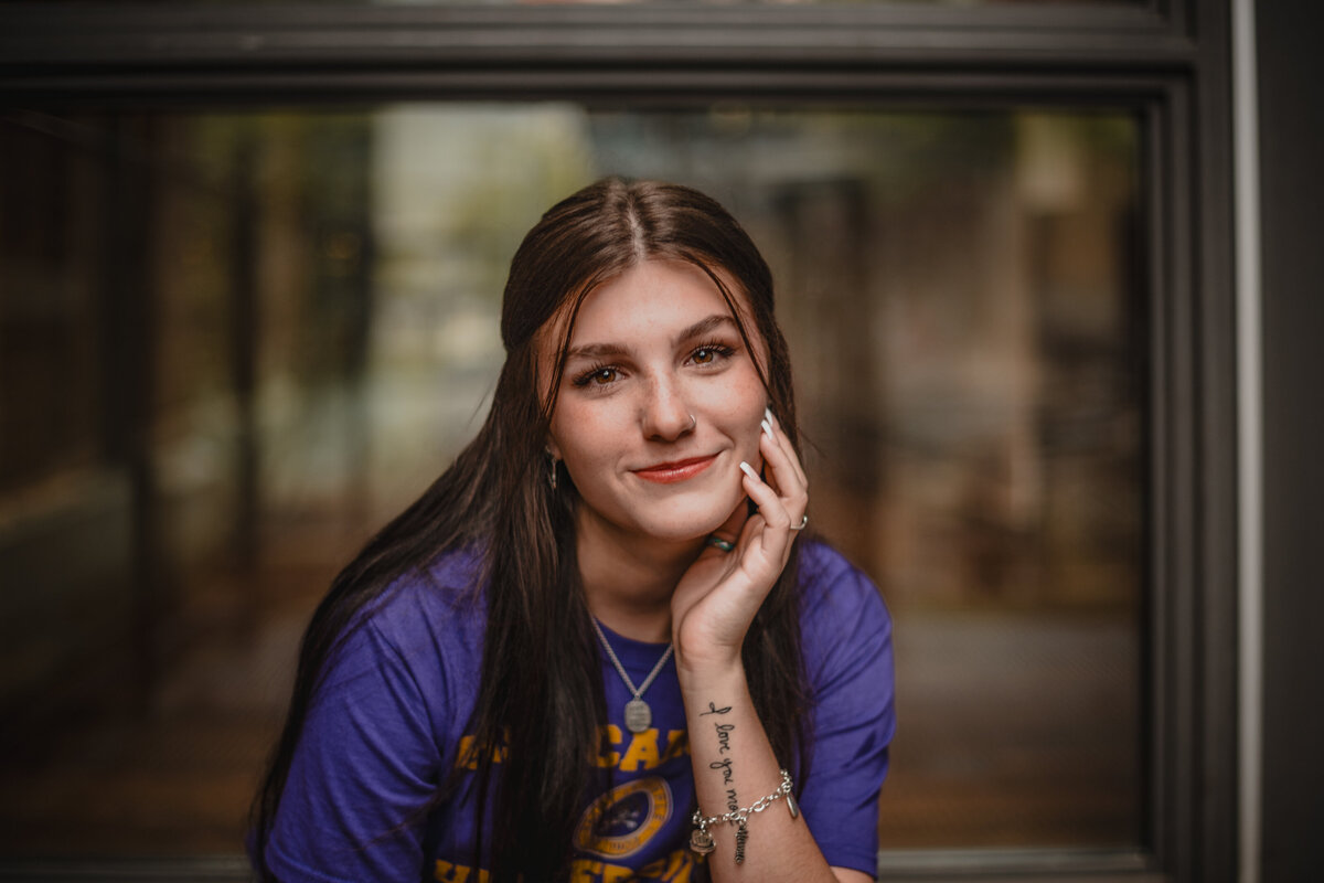 High School Girl Senior at Photo Session-1