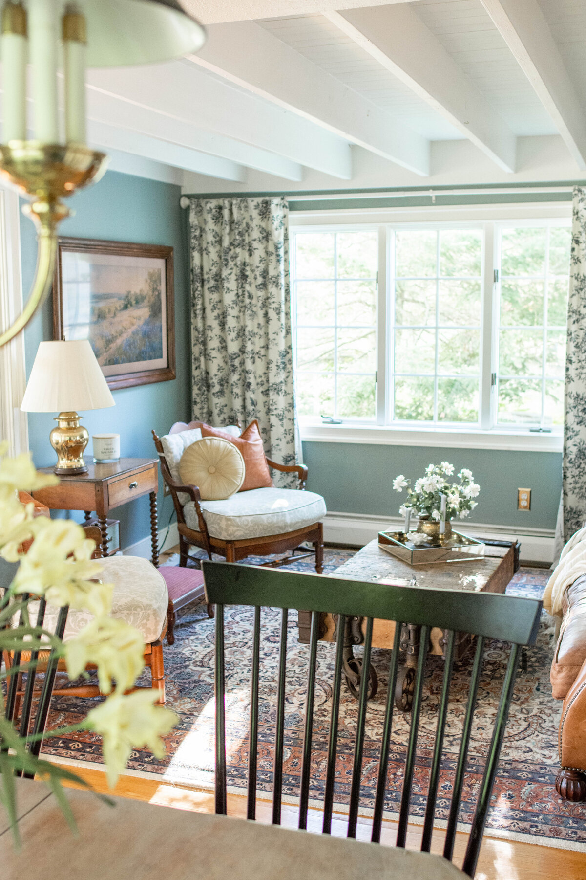 The Ferguson Cottage Living Room Sun Room-10