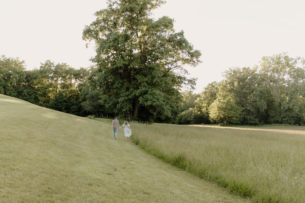 Fun couples engagement photographer northern Indiana
