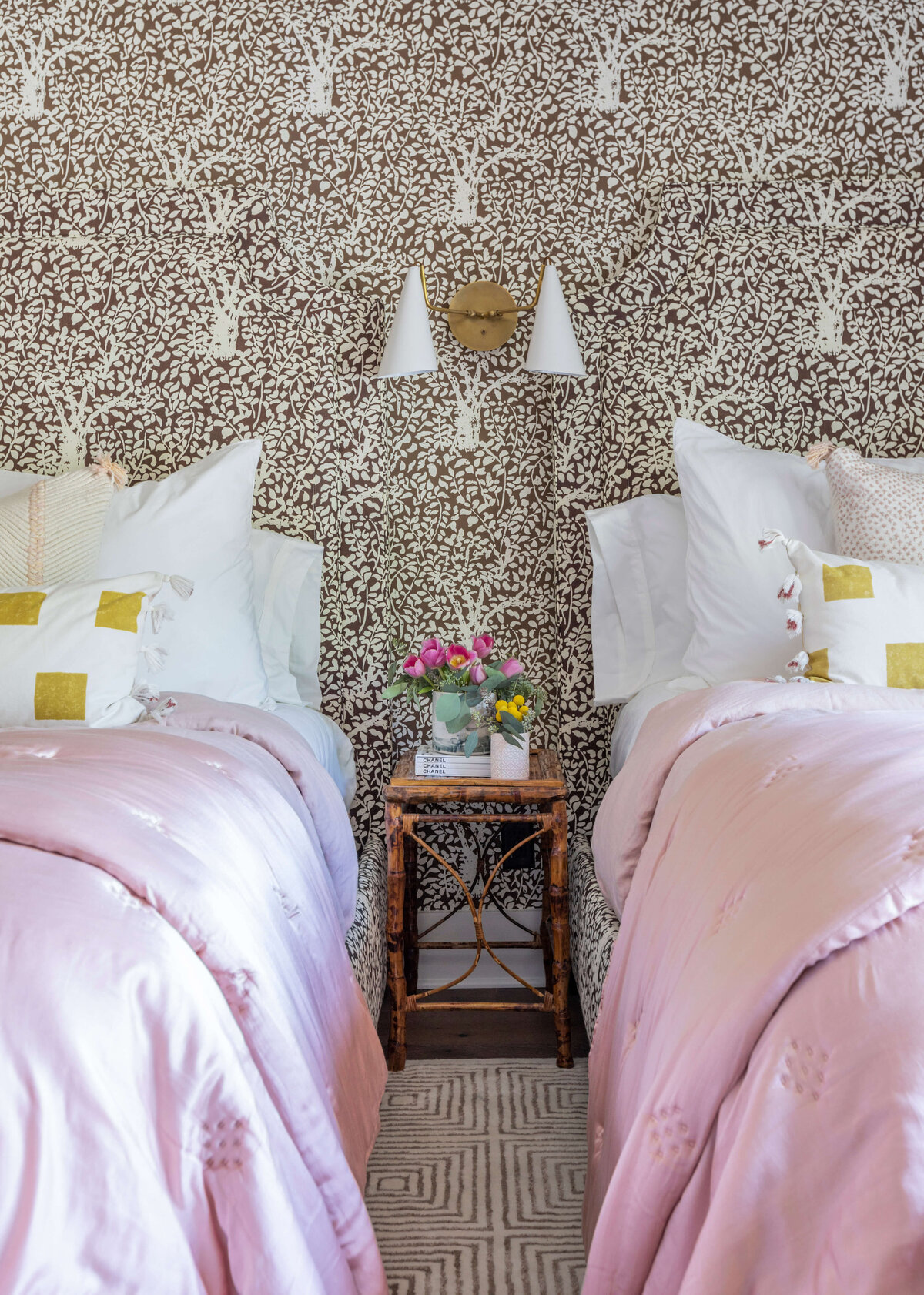 Amelia Island Colorful Condo Girls Room