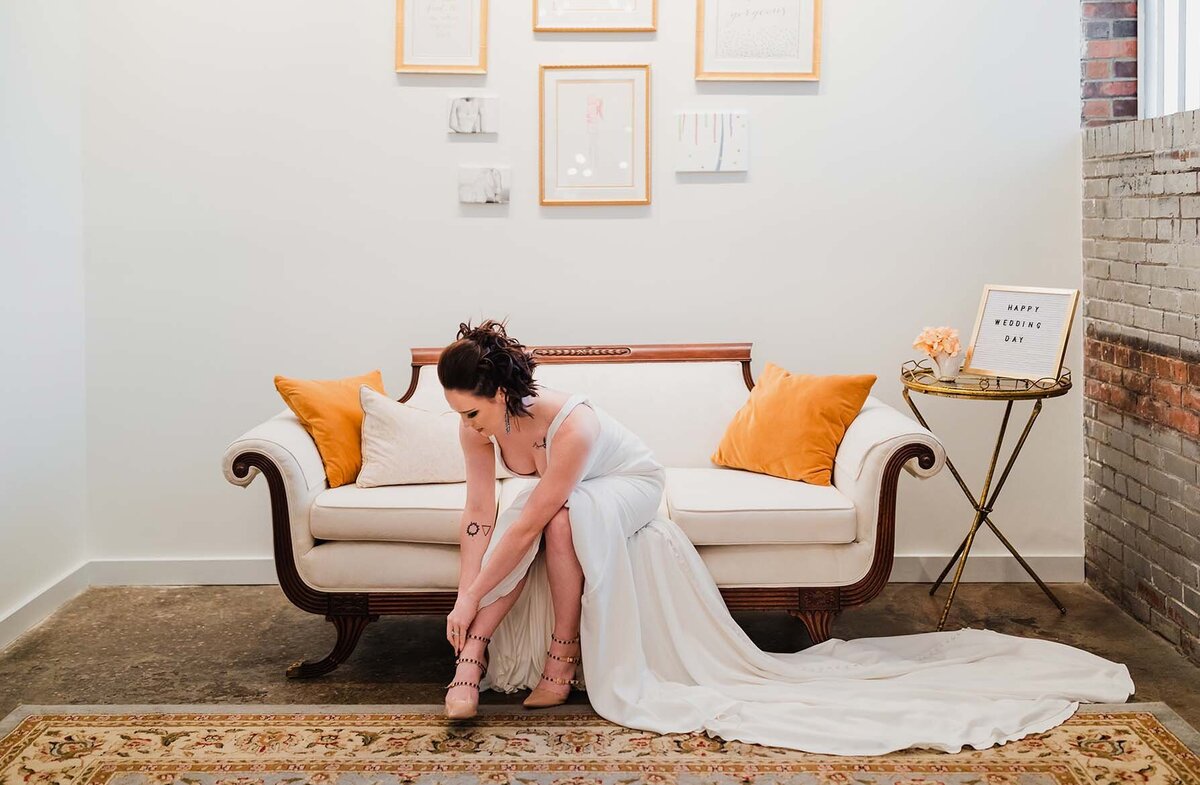 Rock Star Wedding Inspiration - Styled Bridal Shoot