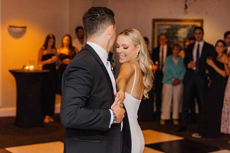 Wedding Reception at Evansville Country Club249
