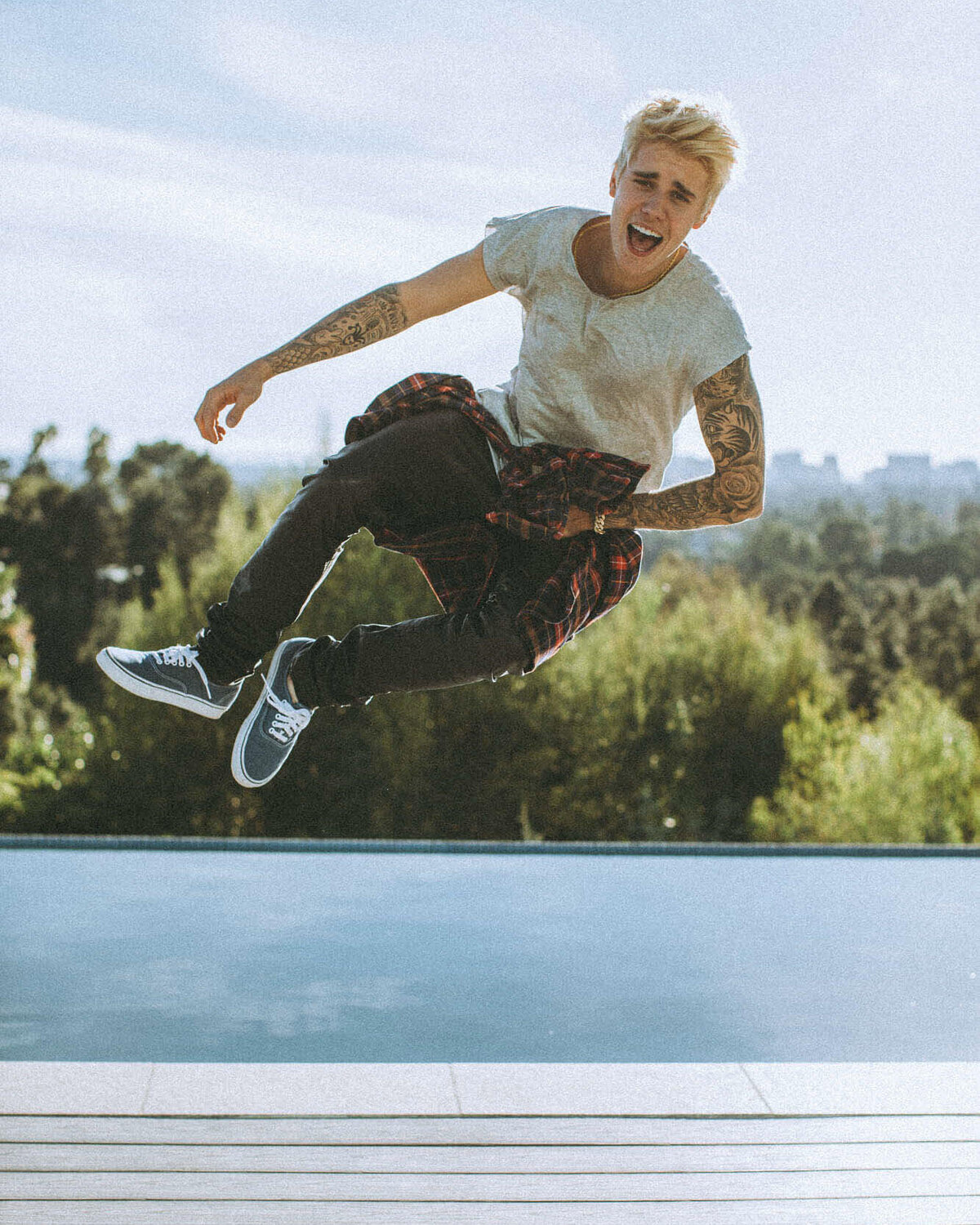 Justin Bieber personal brand photoshoot captured by Nick Onken — blending editorial lifestyle photography with authentic identity and Elevated Realism™.